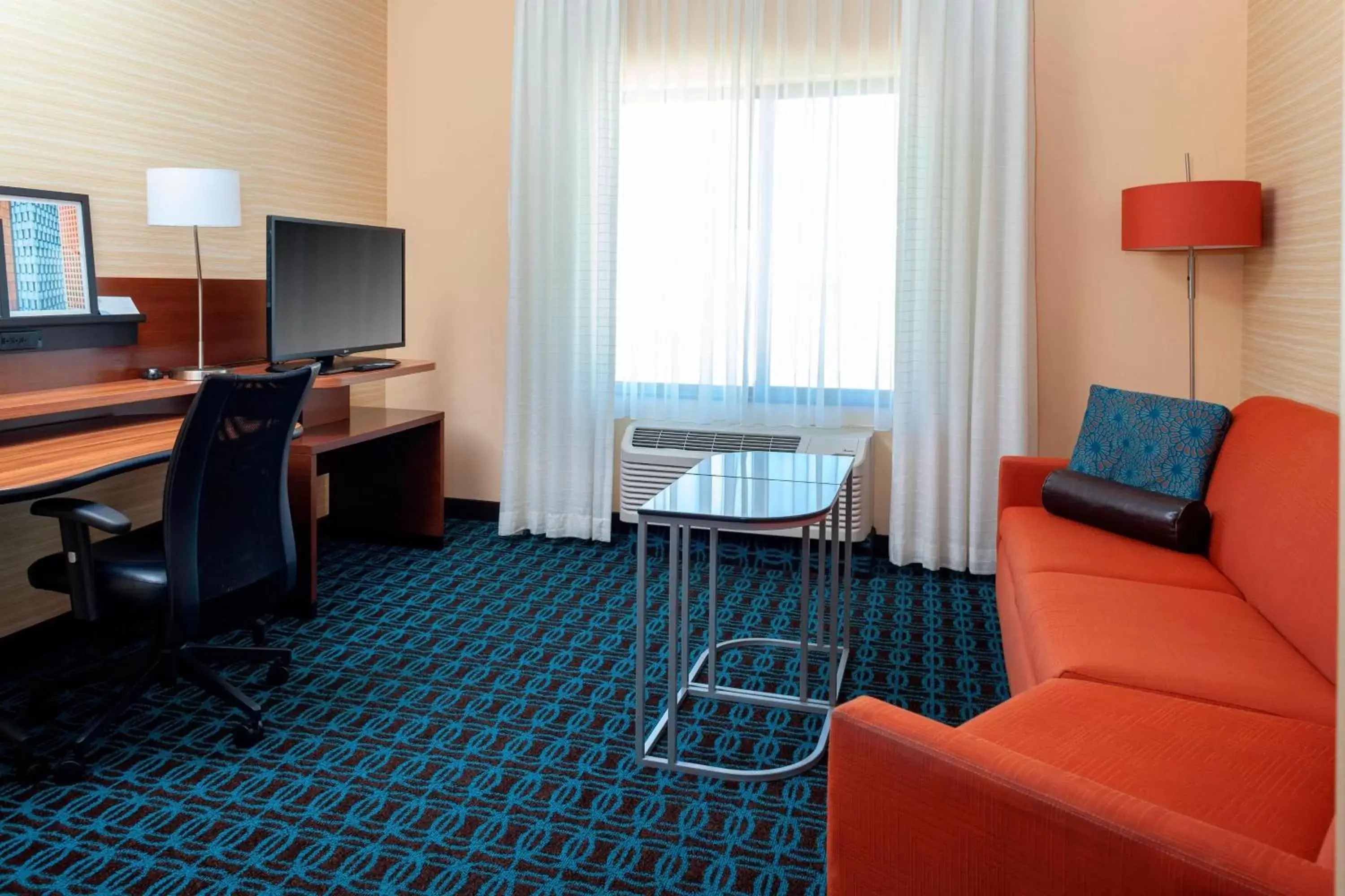 Living room, Seating Area in Fairfield Inn & Suites by Marriott Alamosa