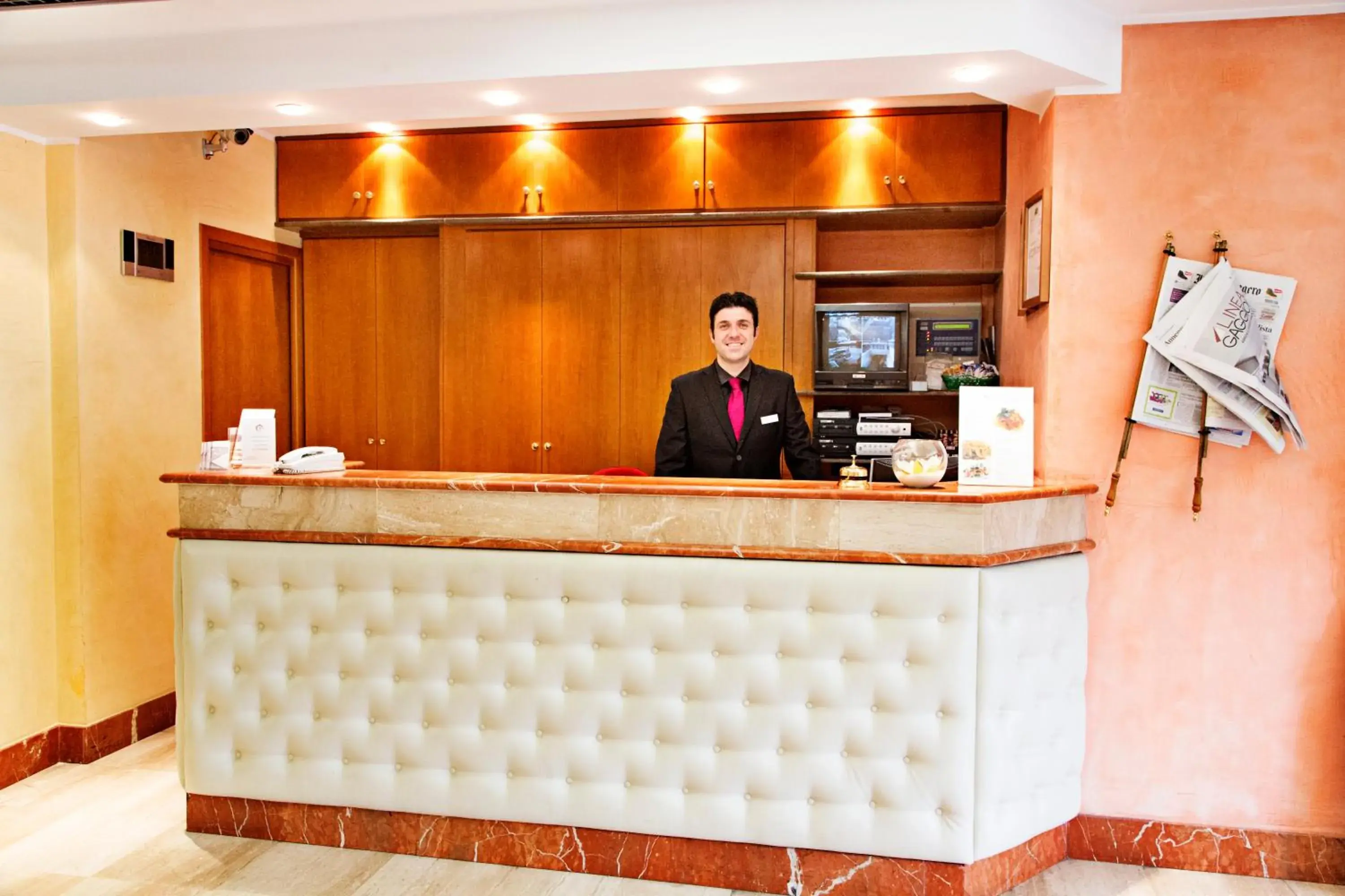 Lobby or reception, Lobby/Reception in Hotel President Pomezia