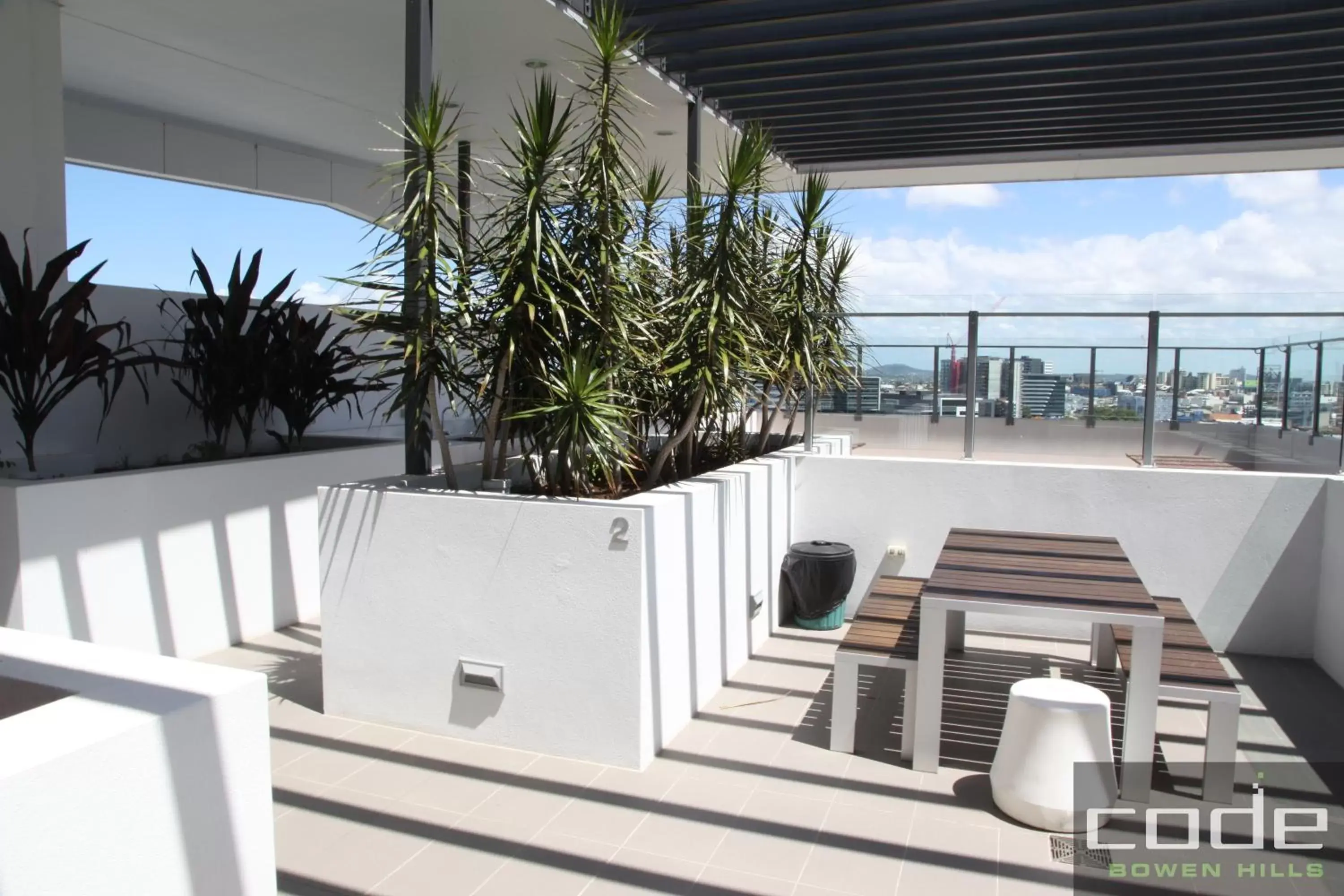 Balcony/Terrace in Code Apartments