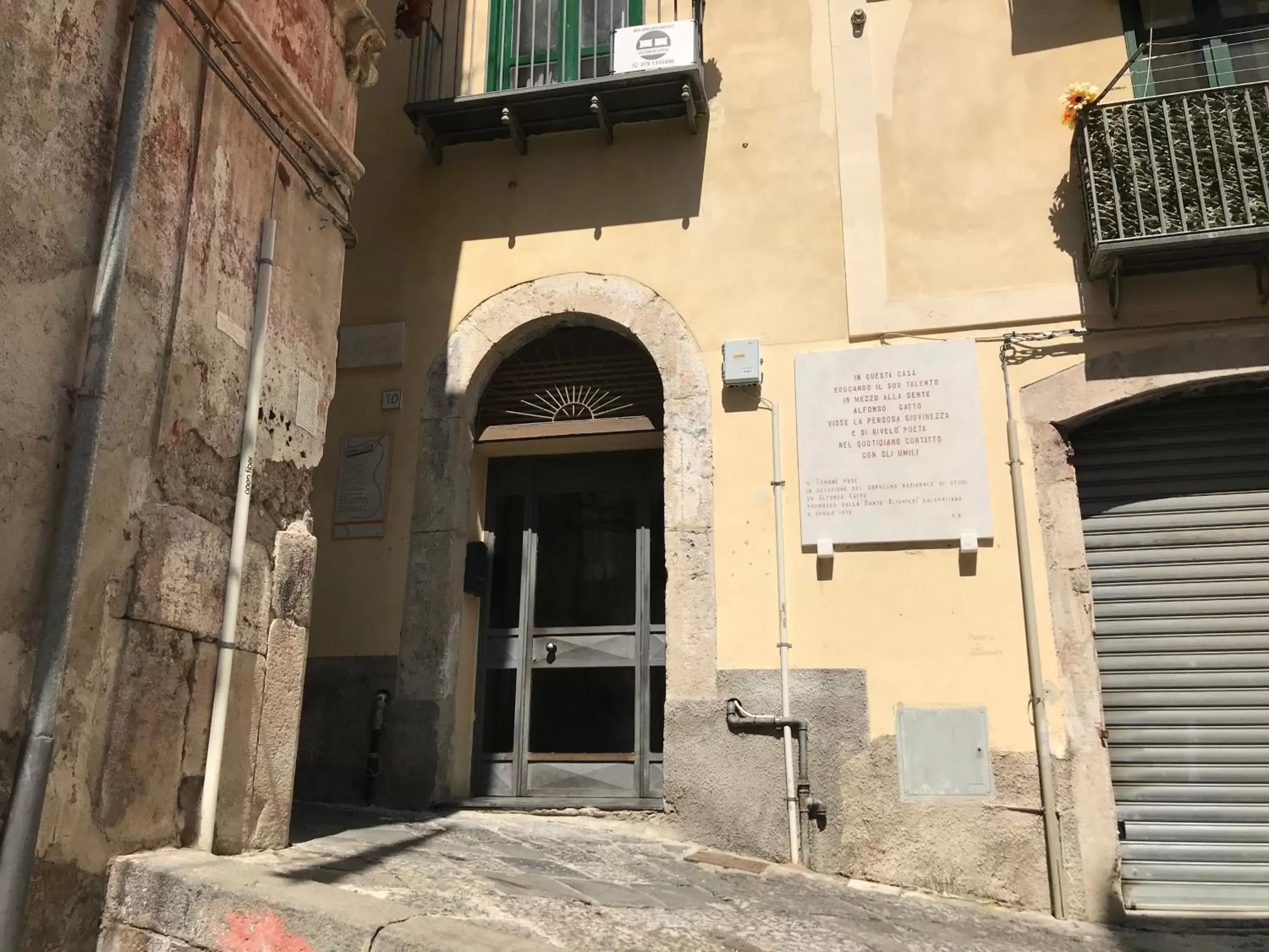 Facade/entrance in B&B Salerno IN Centro