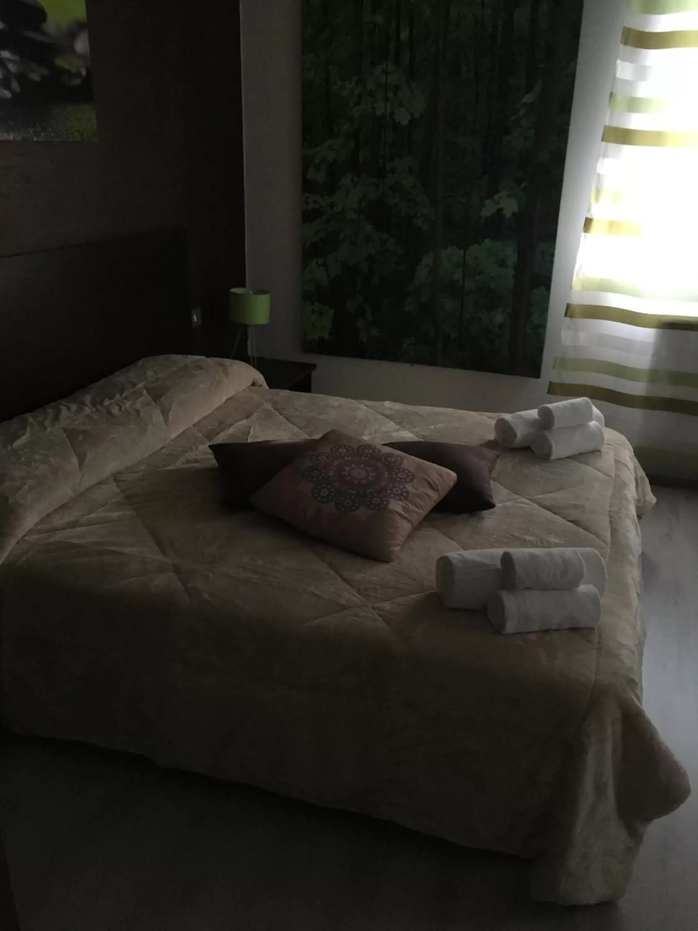 Bed in Hotel Alba