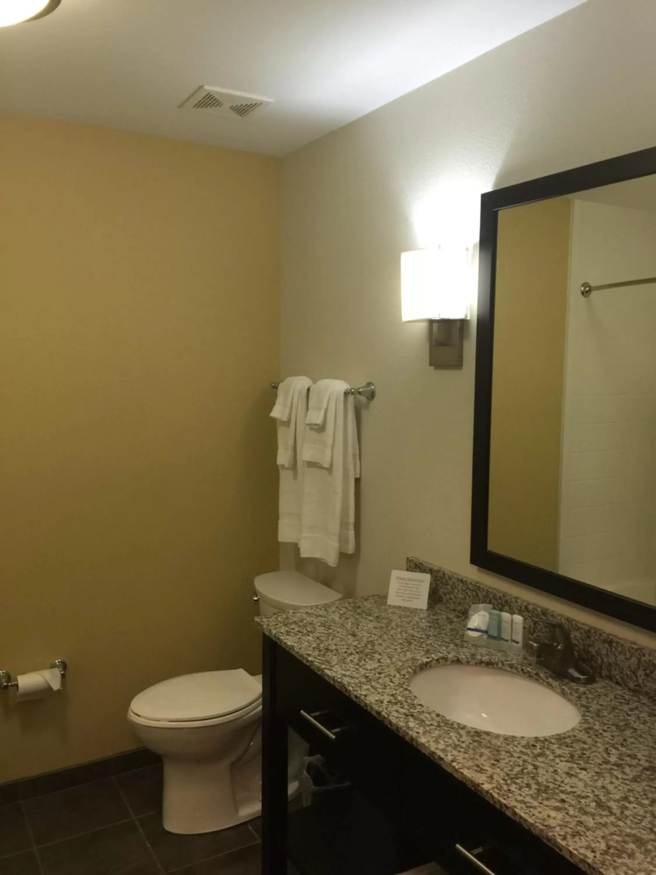 Bathroom in Sleep Inn & Suites Parkersburg