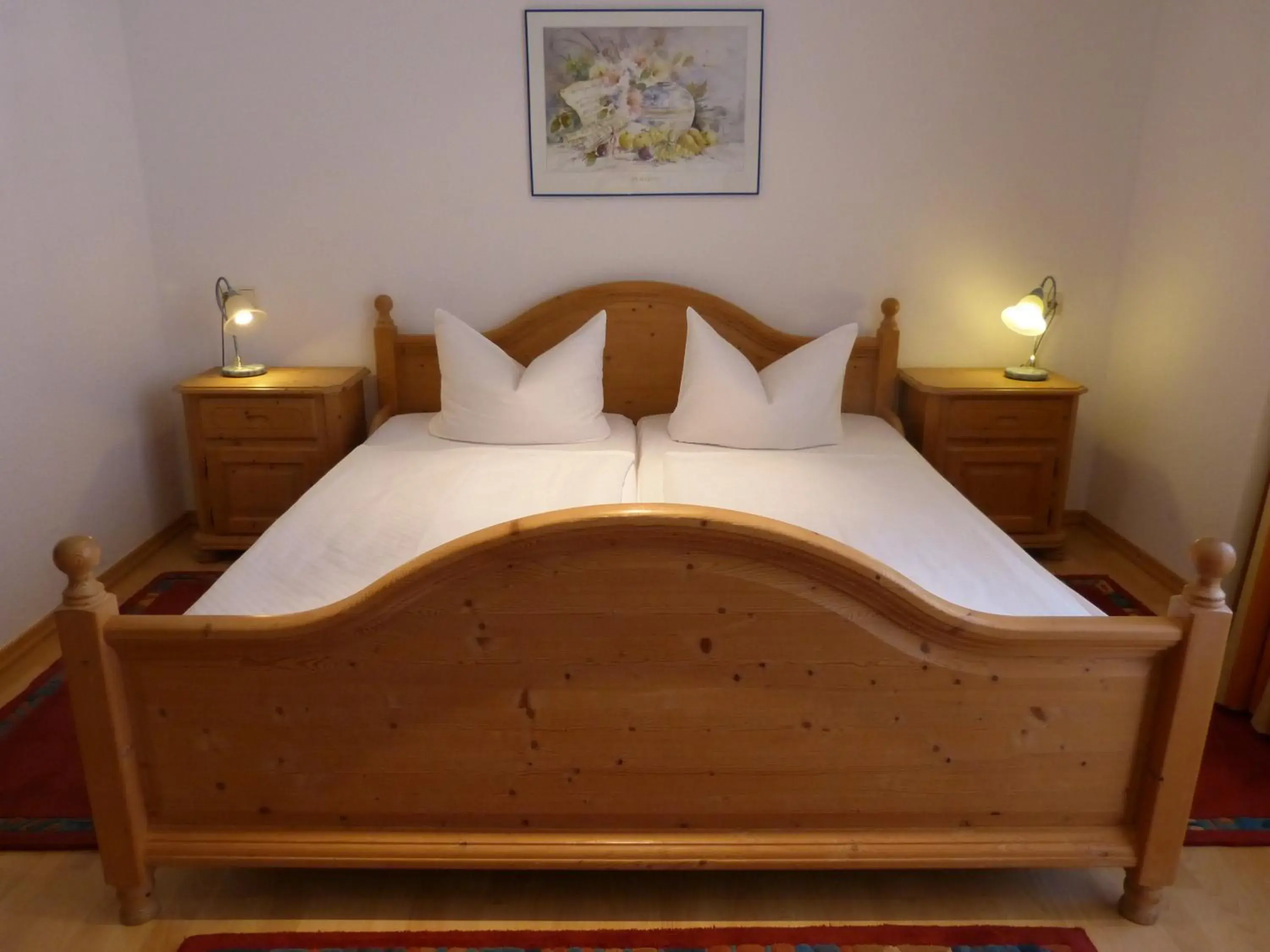 Bedroom, Bed in Landhaus Bolzum
