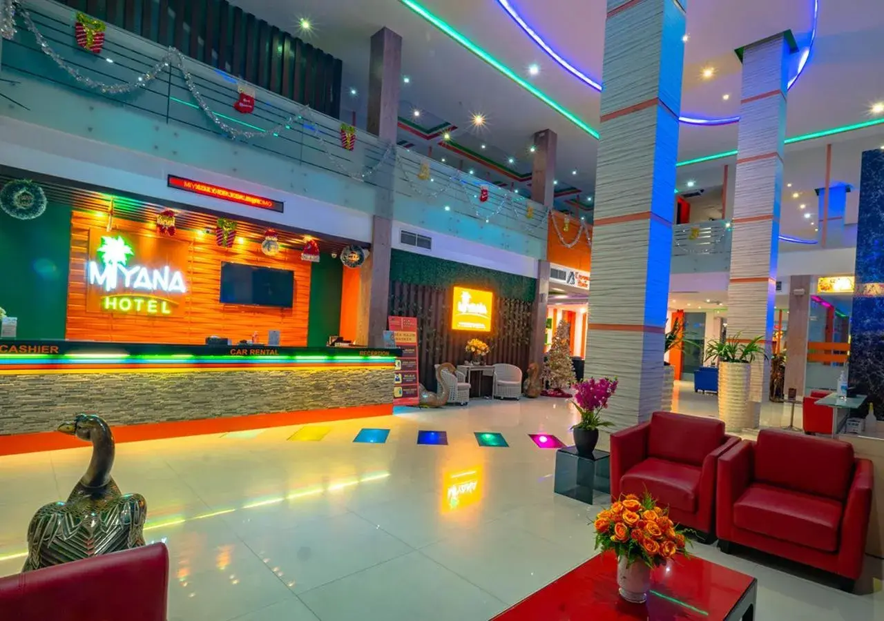 Lobby or reception in Miyanna Hotel Medan