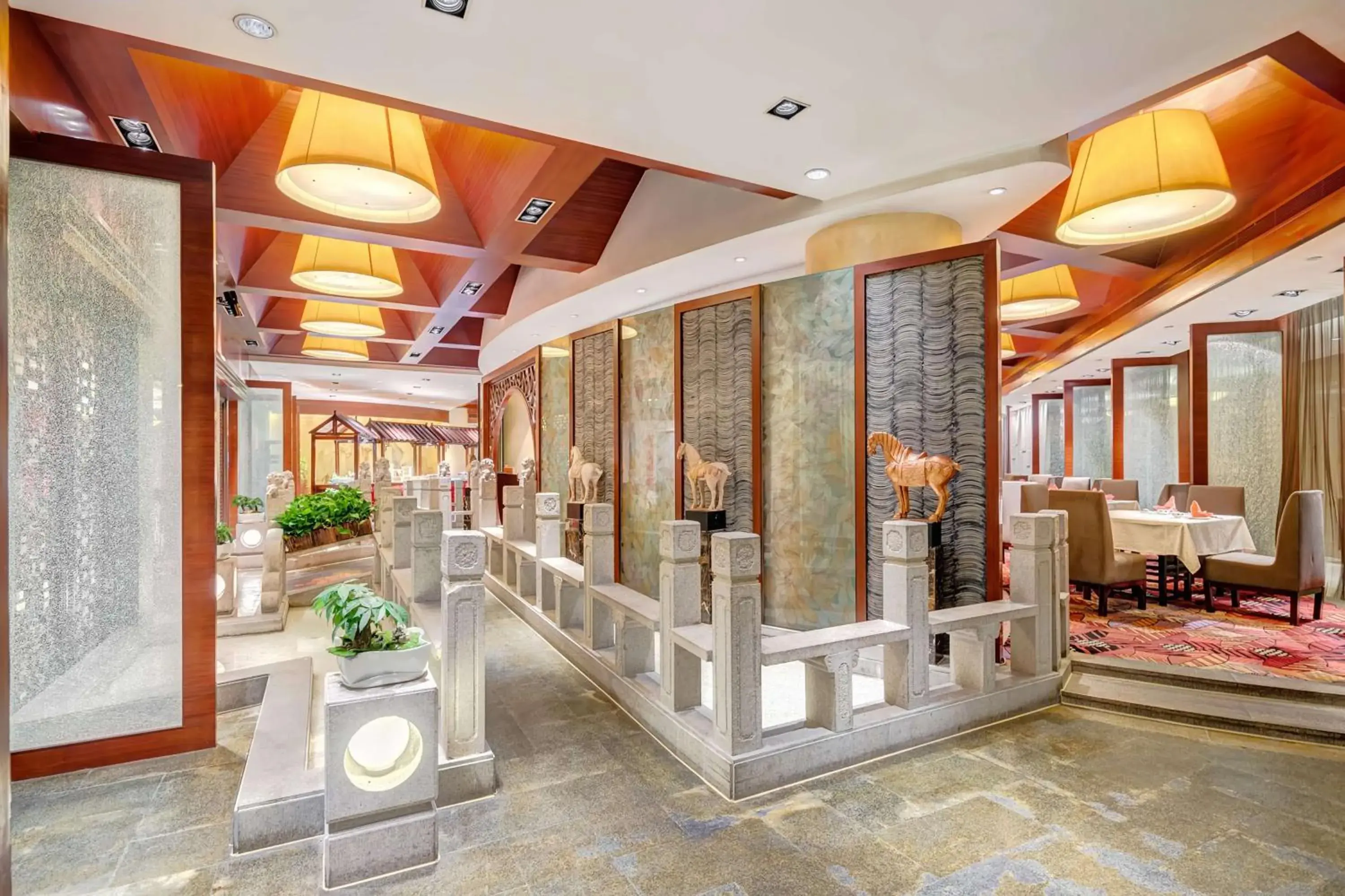 Restaurant/places to eat, Lobby/Reception in Fudu Grand Hotel Changzhou