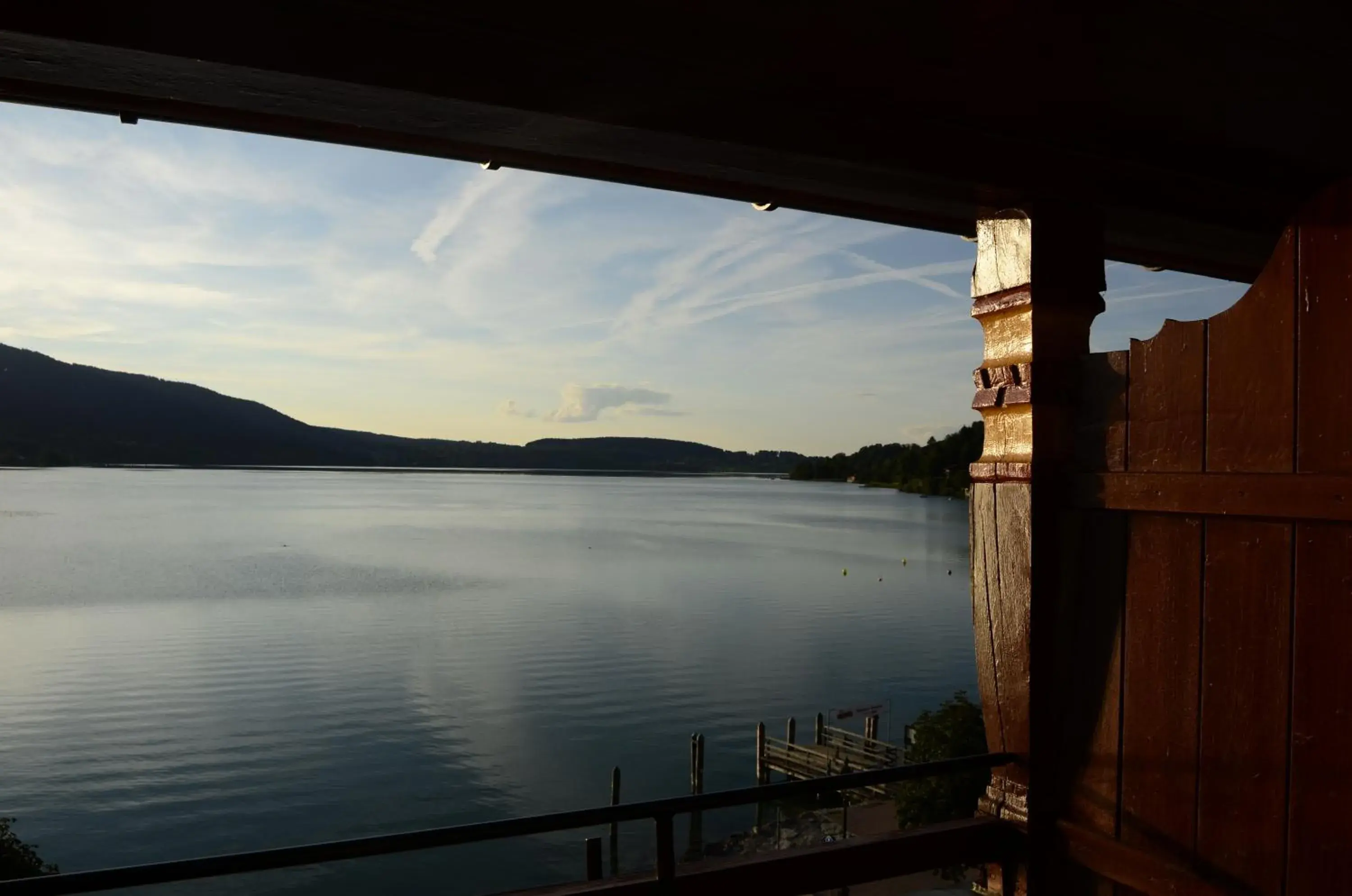 Lake view in Seehotel Luitpold