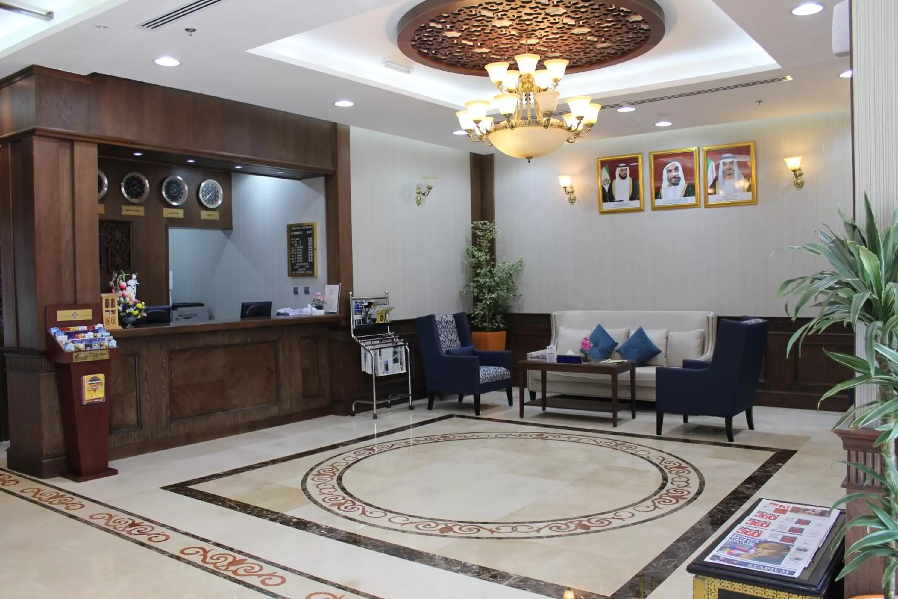 Lobby or reception, Lobby/Reception in Al Diar Mina Hotel