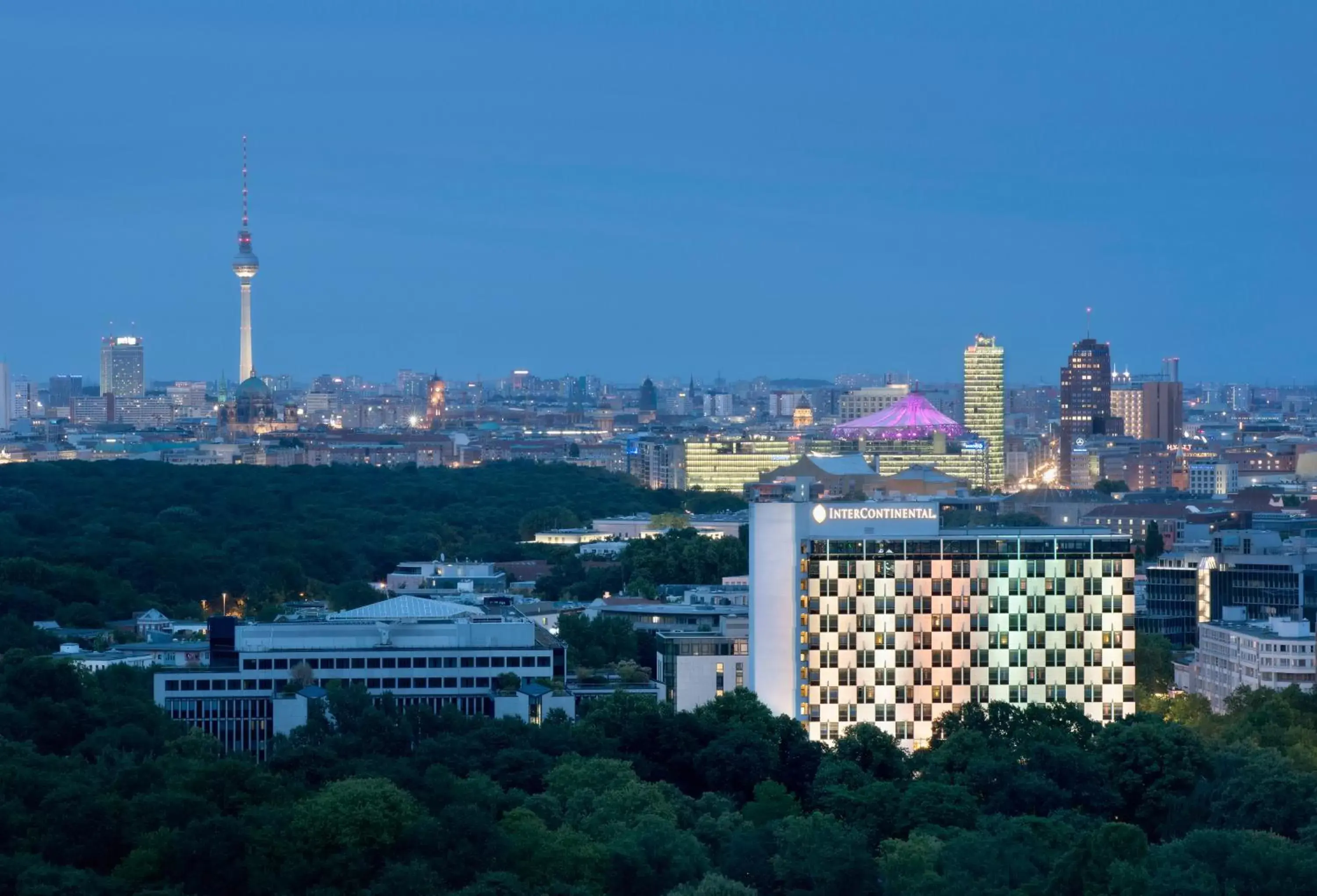 Property building in InterContinental Berlin, an IHG Hotel