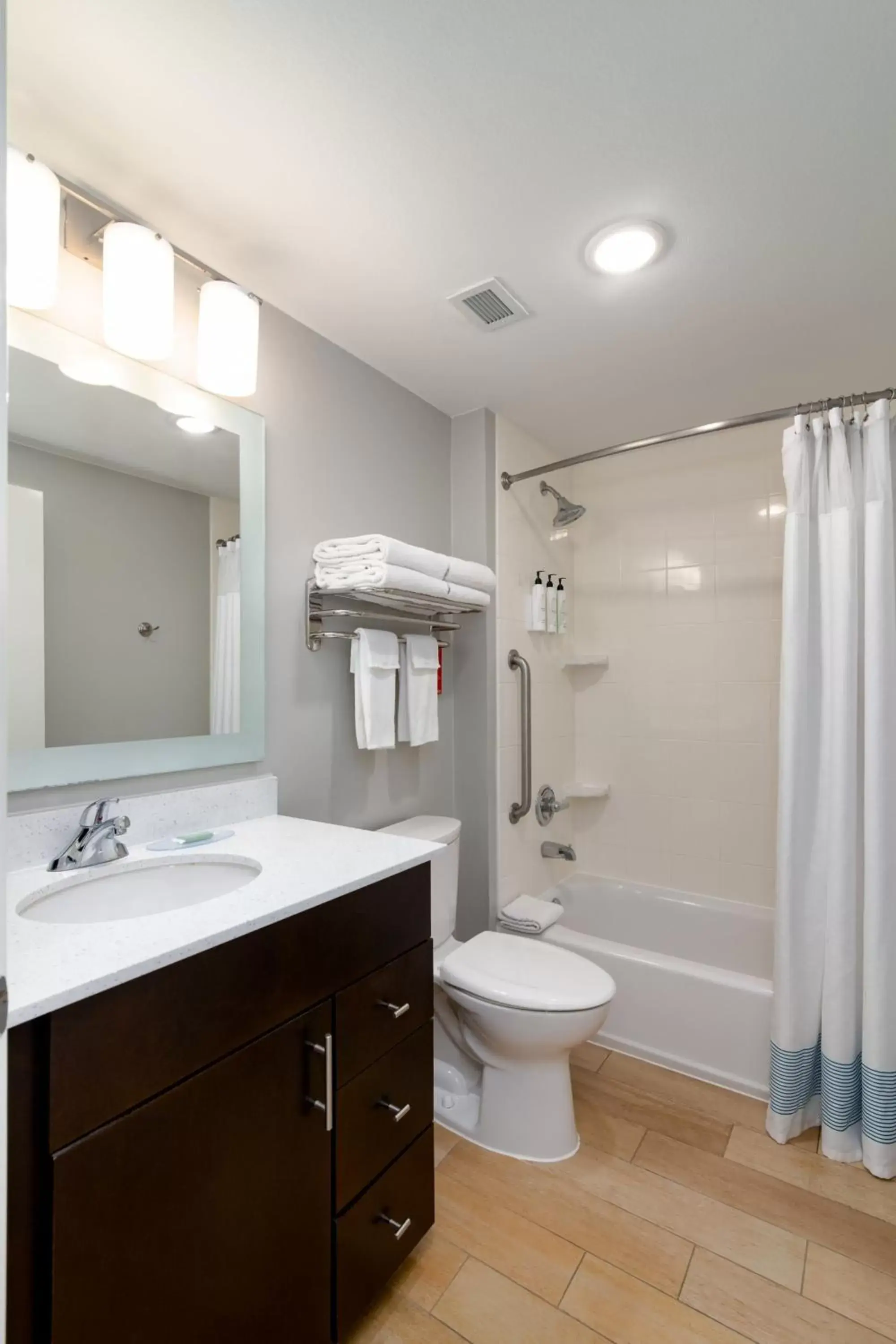 Bedroom, Bathroom in TownePlace Suites by Marriott Dallas McKinney