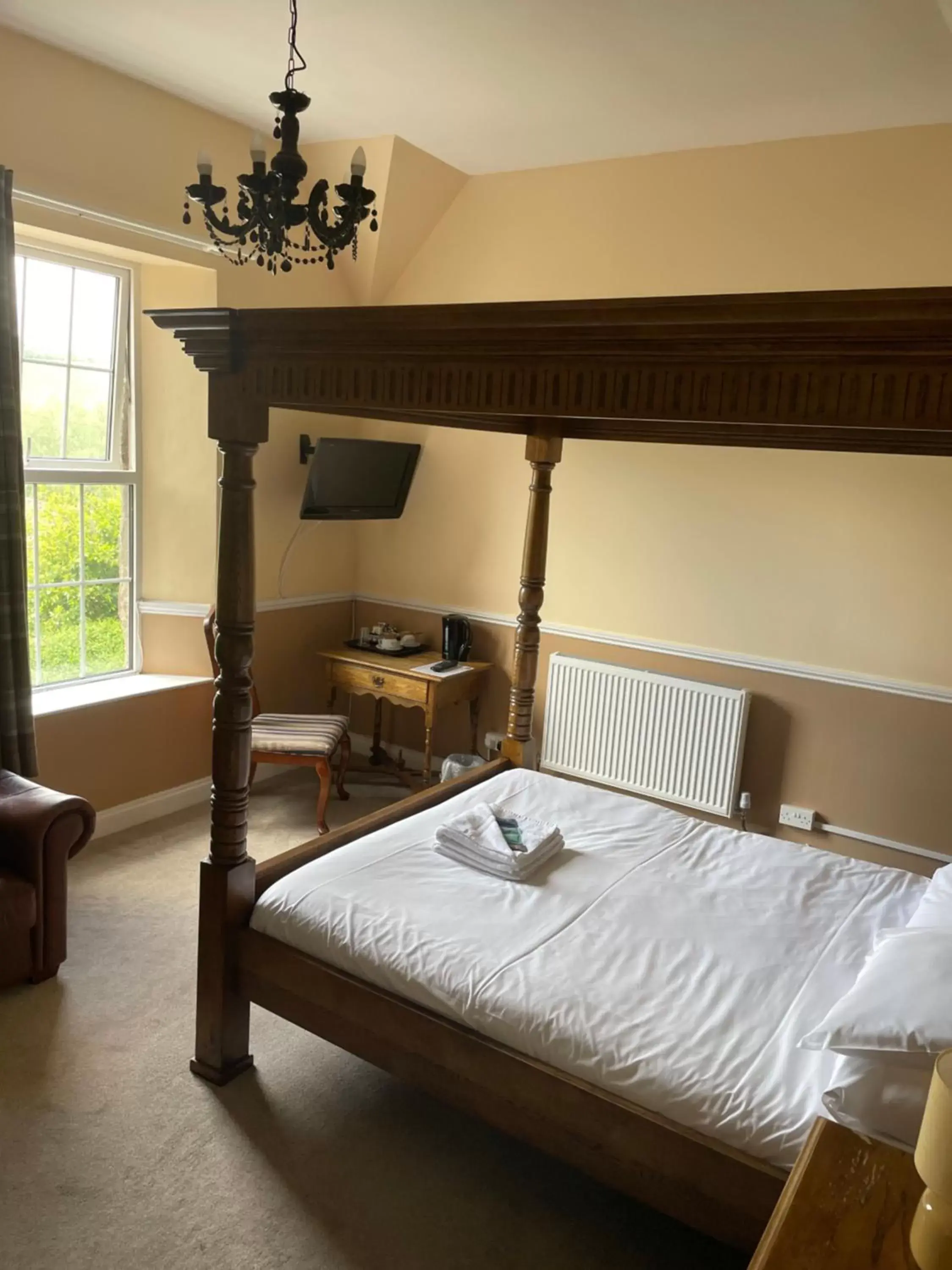 Bed in Inn On The Wye