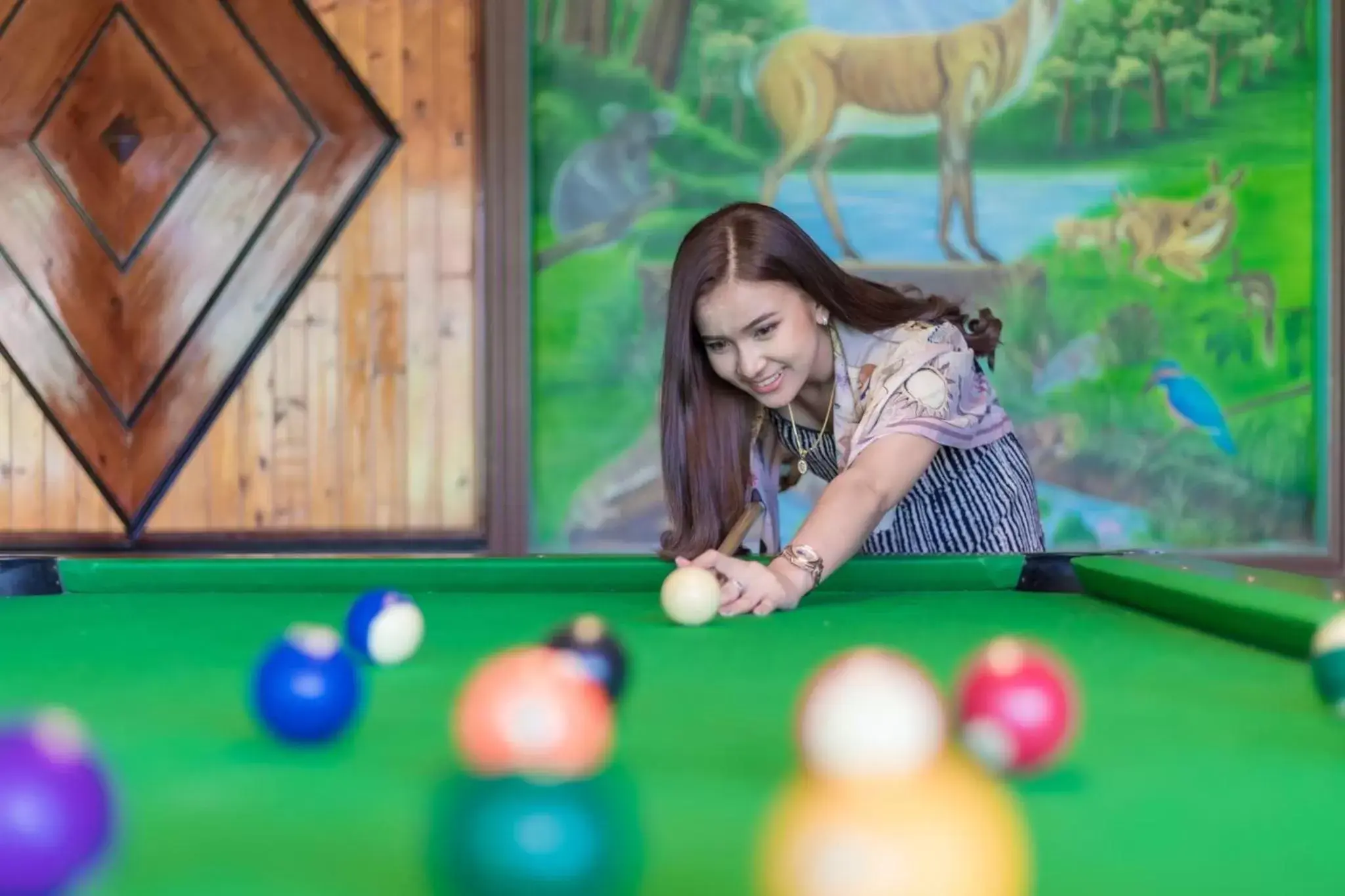 Billiards in Khaosok Rainforest Resort