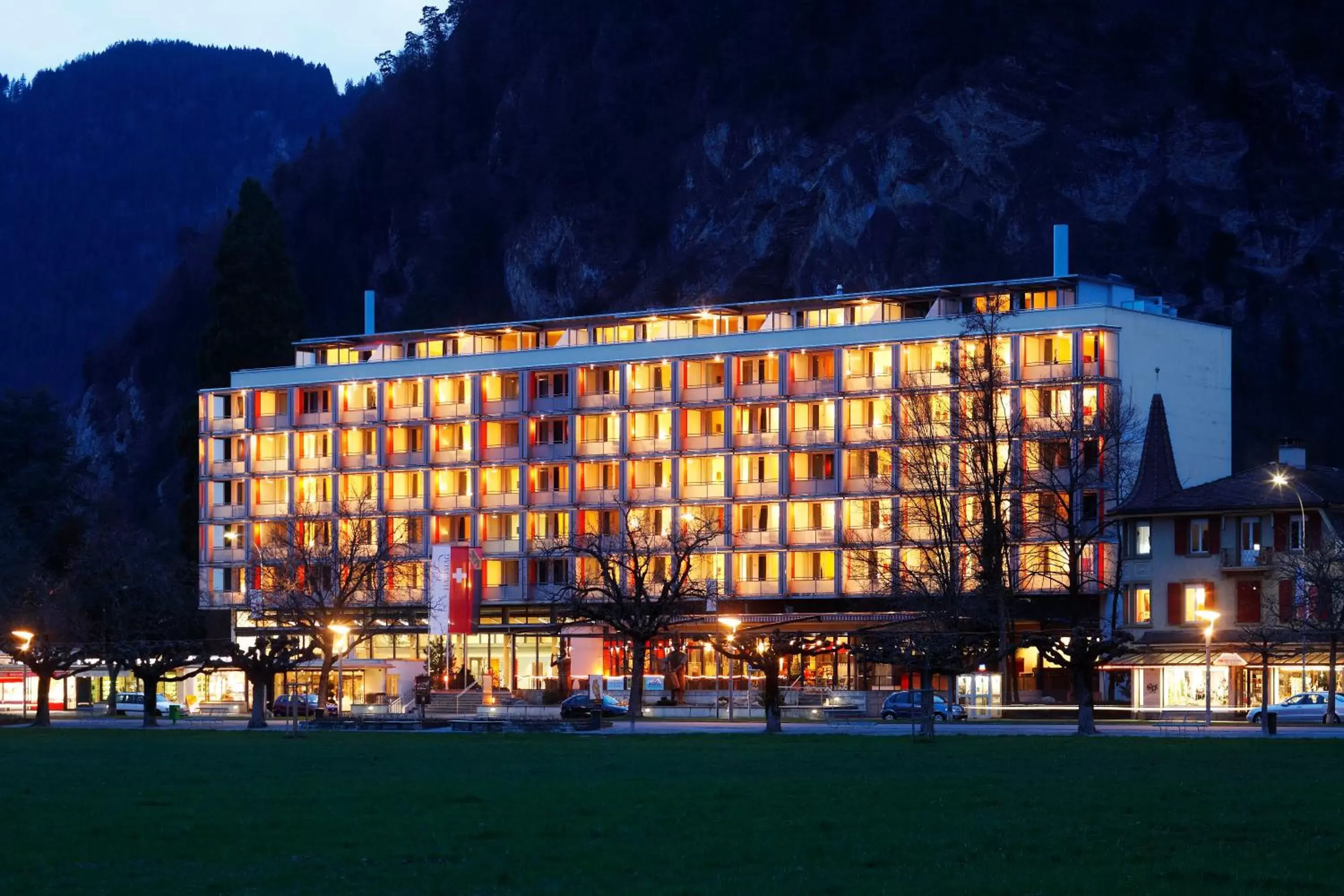 Facade/entrance, Property Building in Hapimag Ferienwohnungen Interlaken