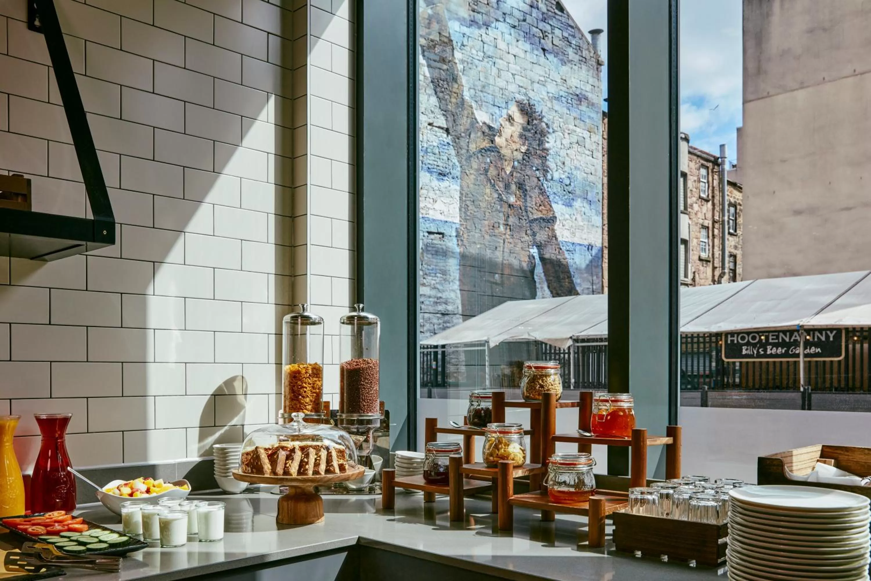 Breakfast in Aparthotel Adagio Glasgow Central