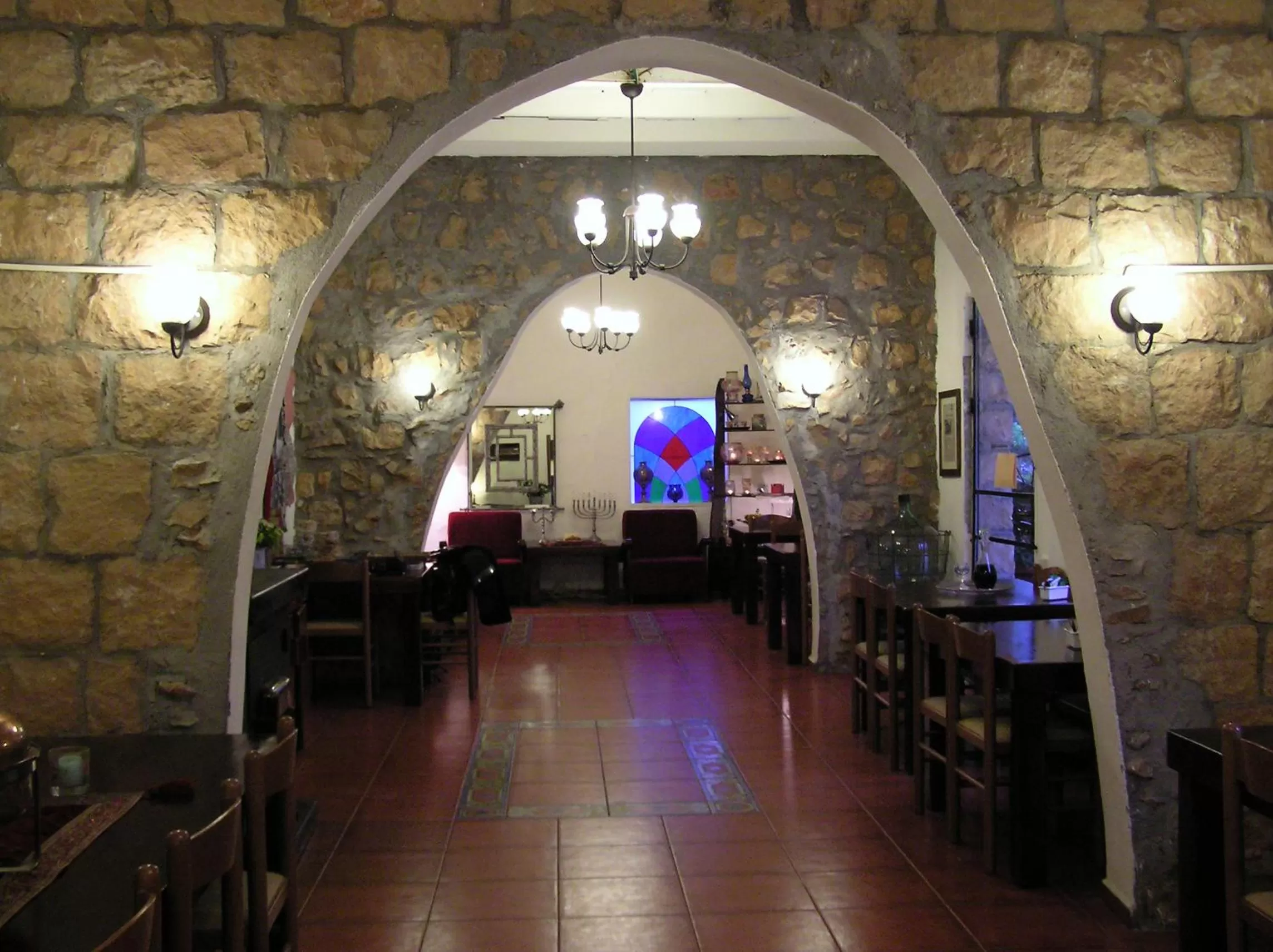 Restaurant/places to eat in Beit Shalom Historical boutique Hotel