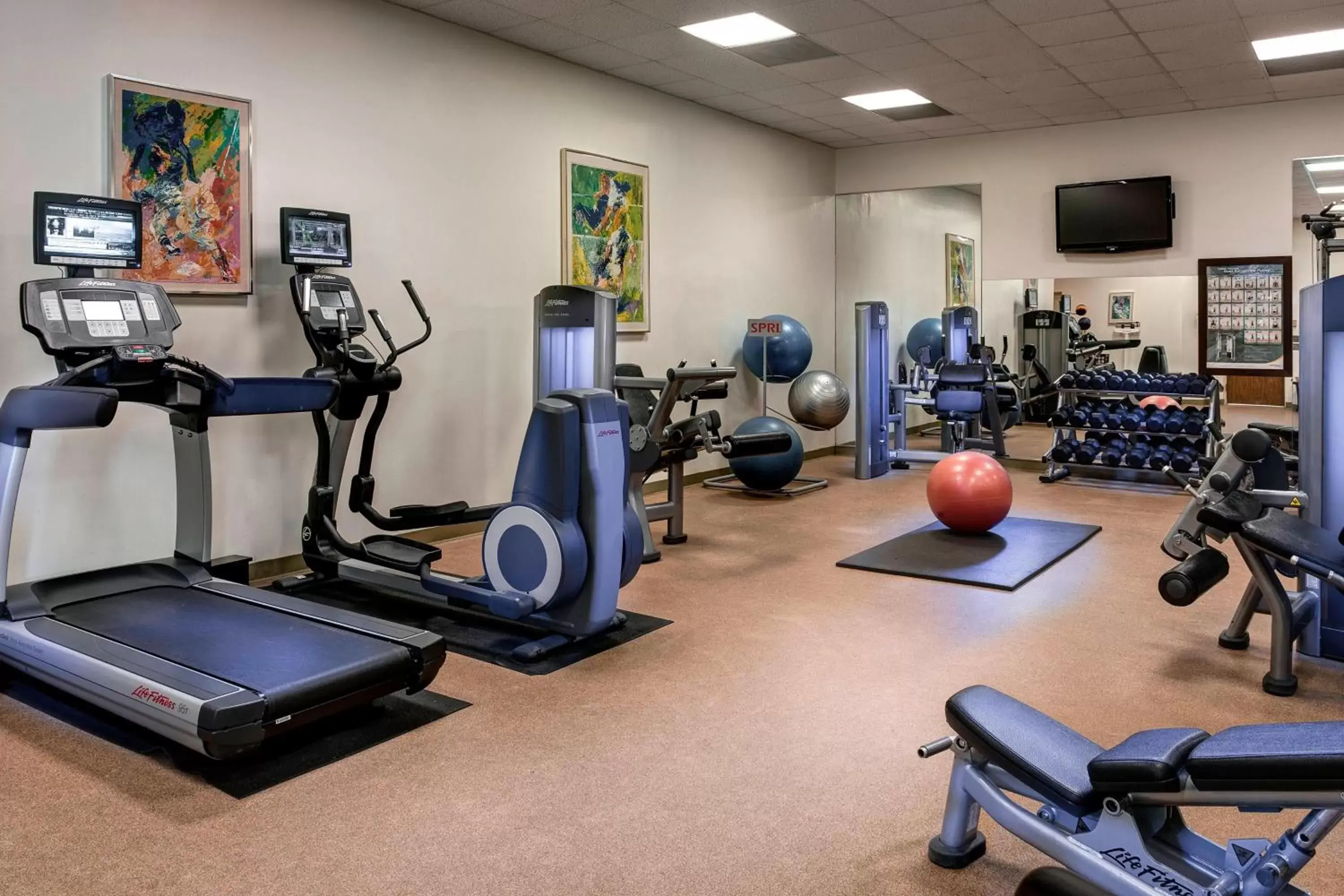 Fitness centre/facilities, Fitness Center/Facilities in Houston Marriott Westchase