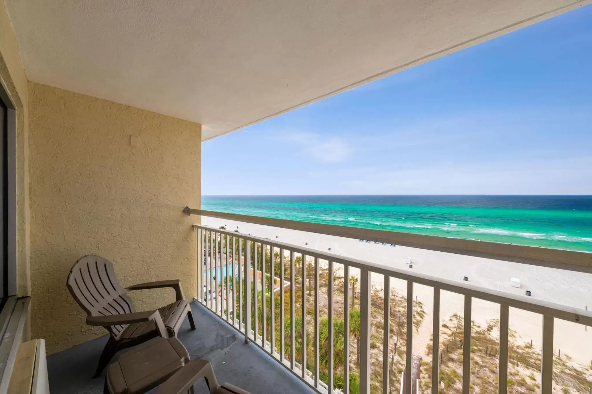 Balcony/Terrace in Beach Tower Beachfront Hotel, a By The Sea Resort