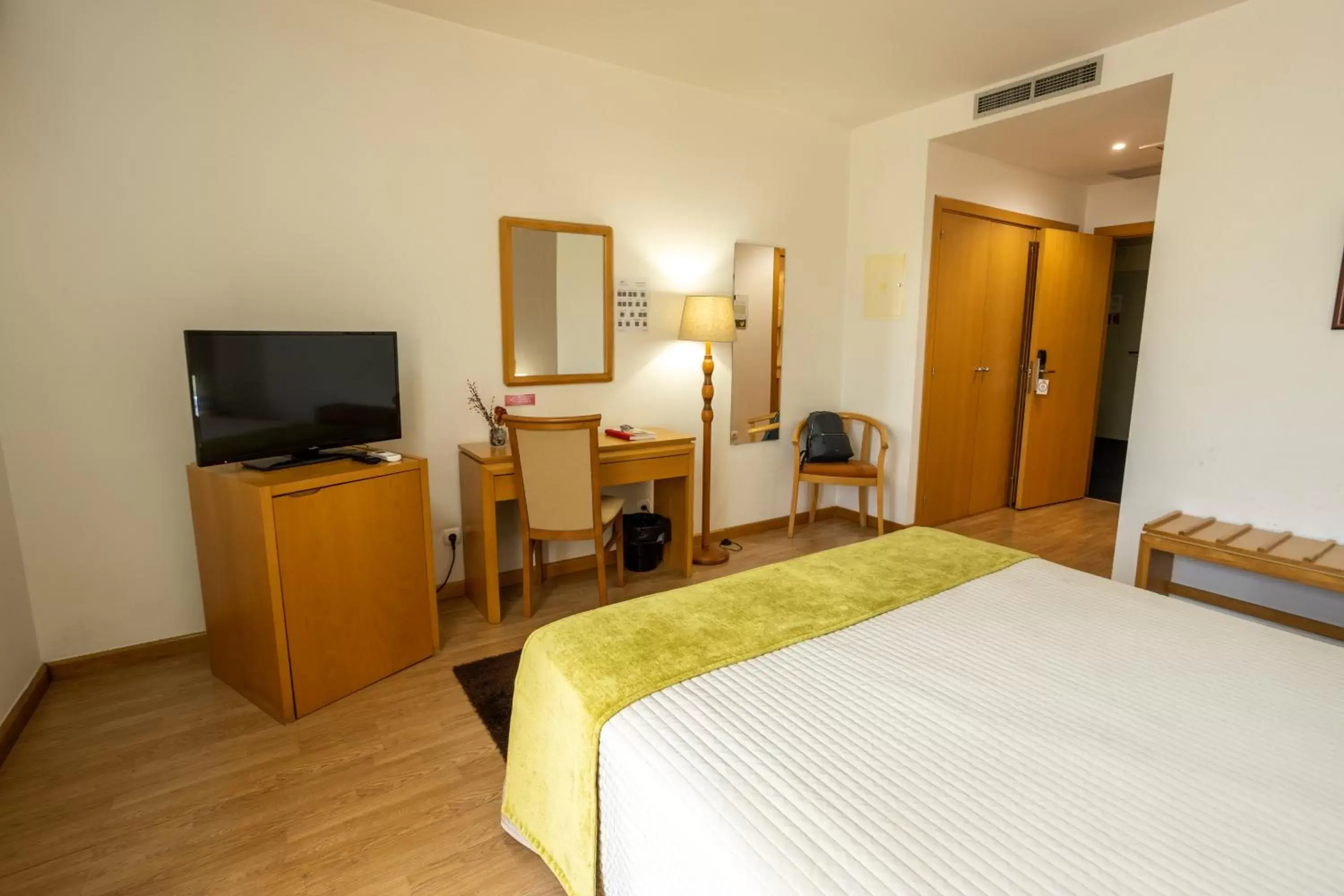 Bed in Hotel Eurosol Alcanena Bed in Hotel Eurosol Alcanena