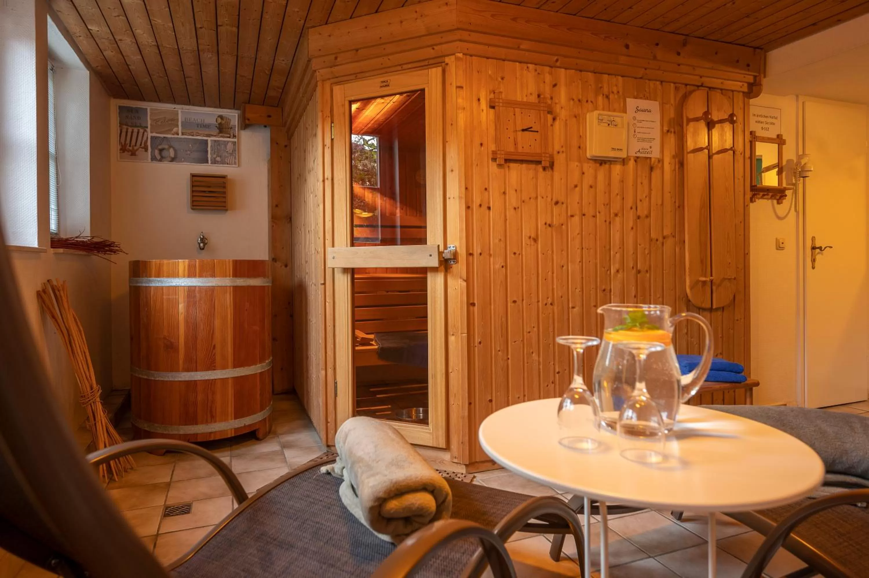 Sauna in Hotel kleine Auszeit - Adults Only