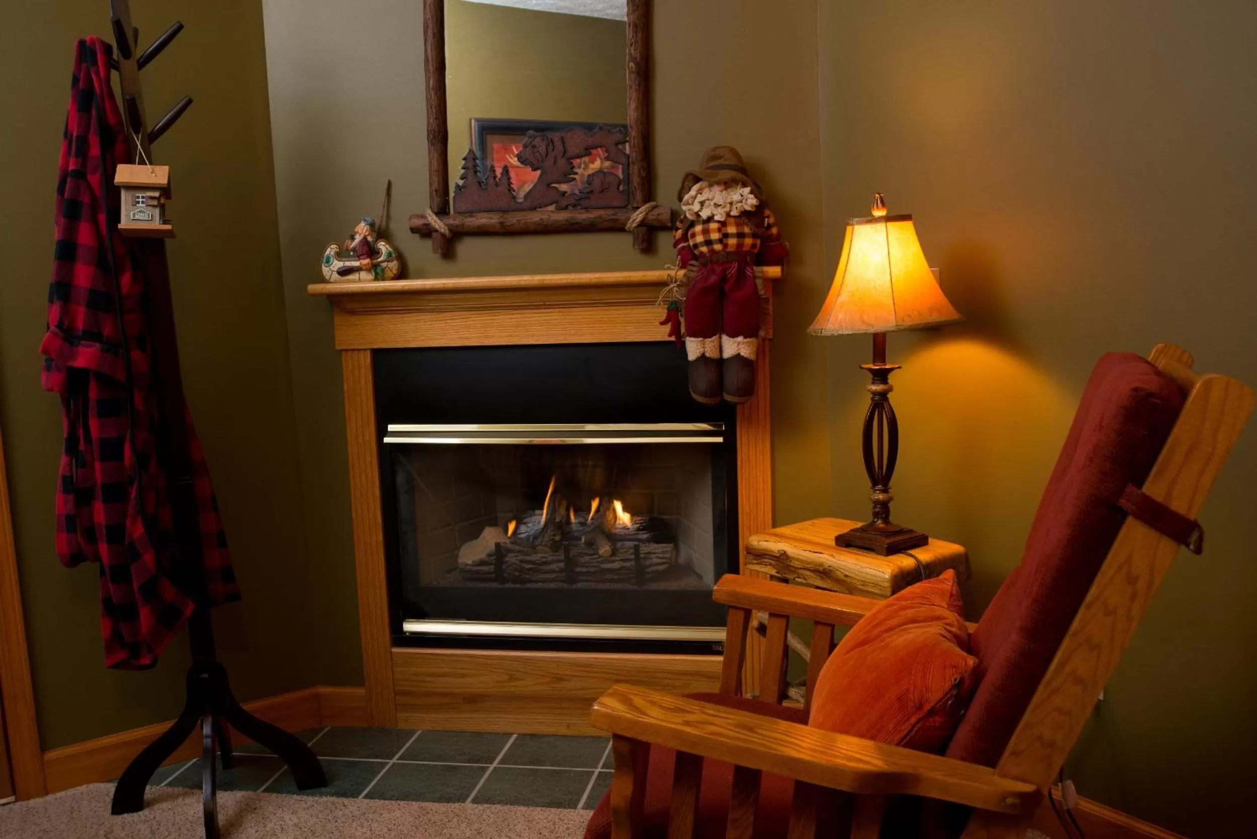 Seating Area in Berry Springs Lodge