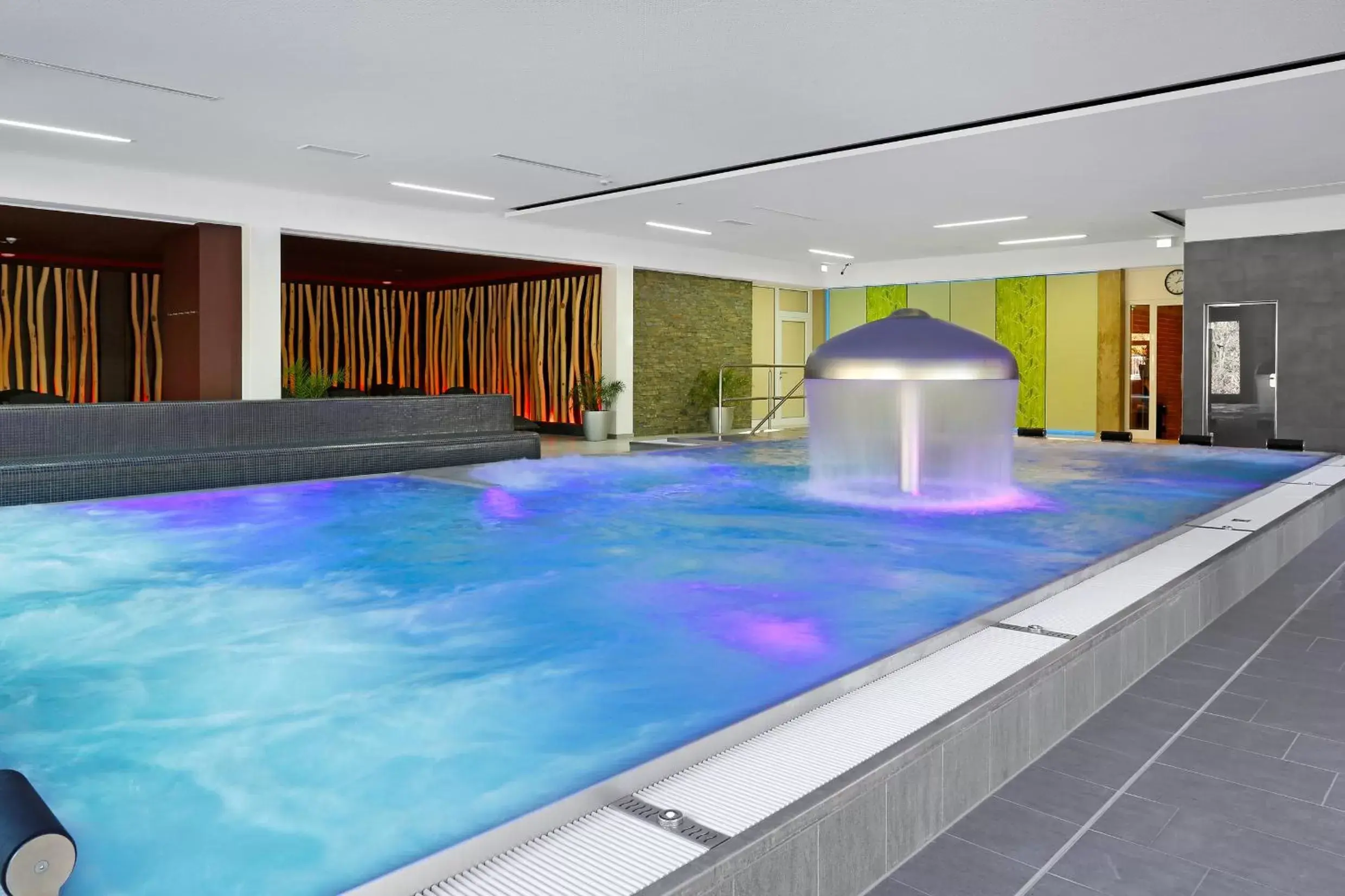 Hot Spring Bath, Swimming Pool in Parkhotel CUP VITALIS