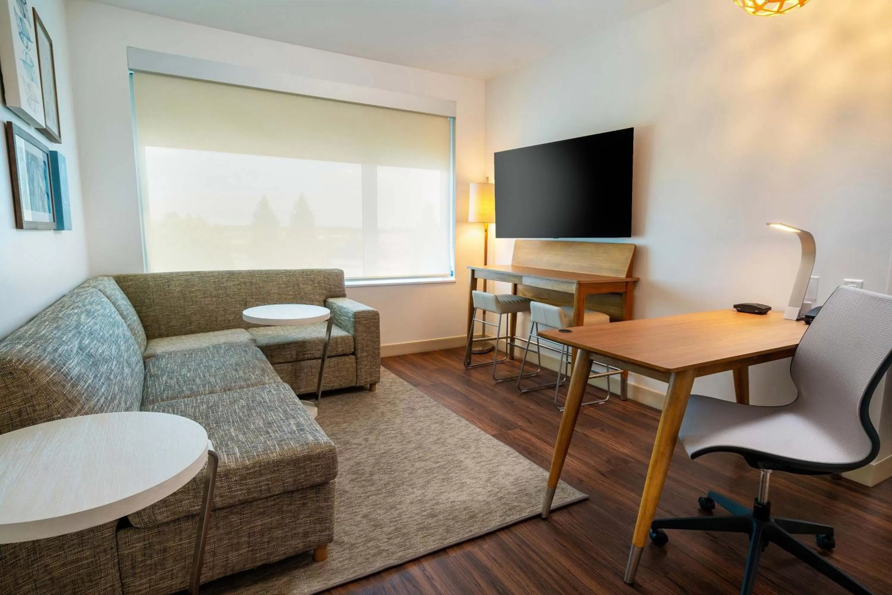 Living room in Element Sacramento Airport