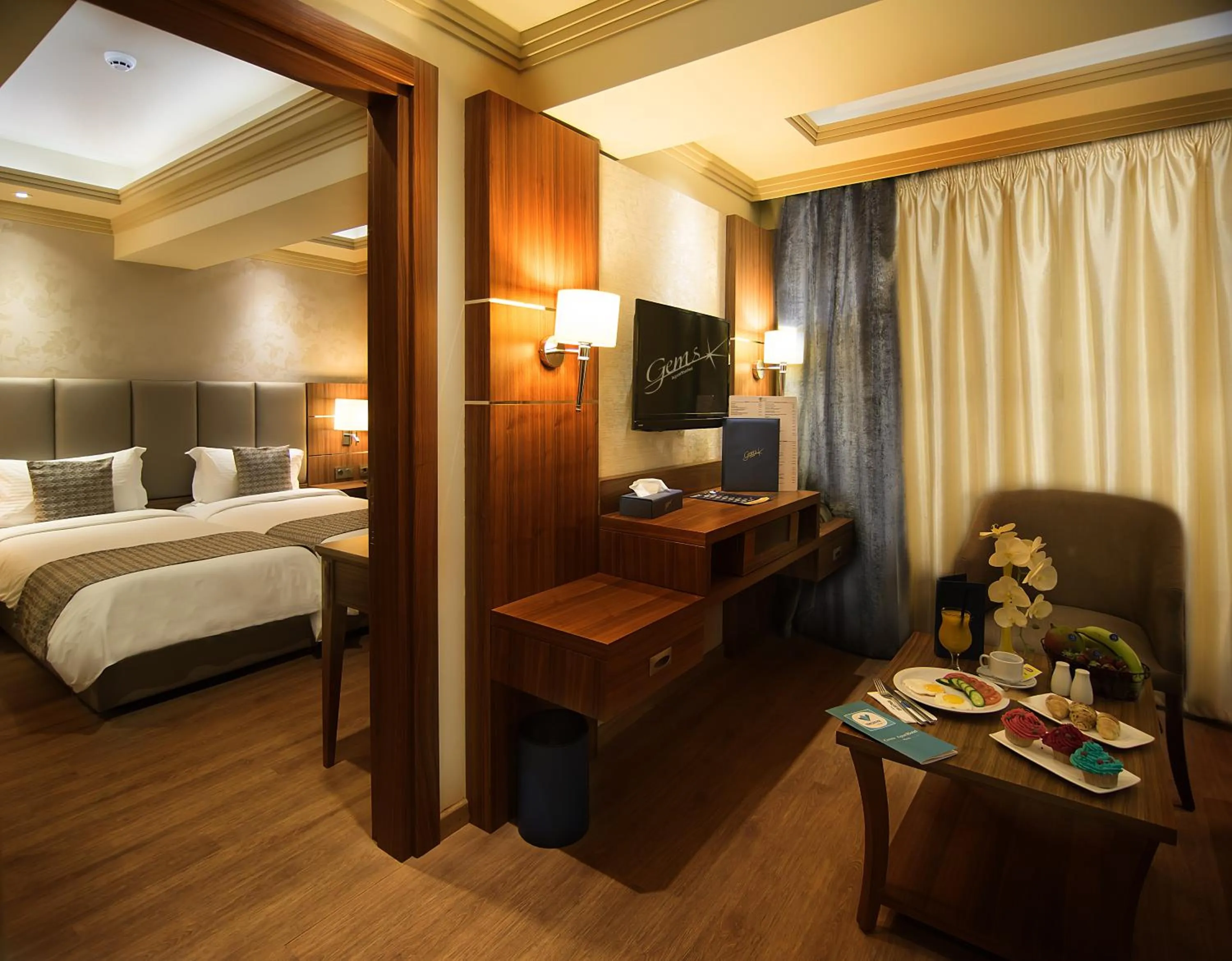 Meals, Bed in Gems Hotel