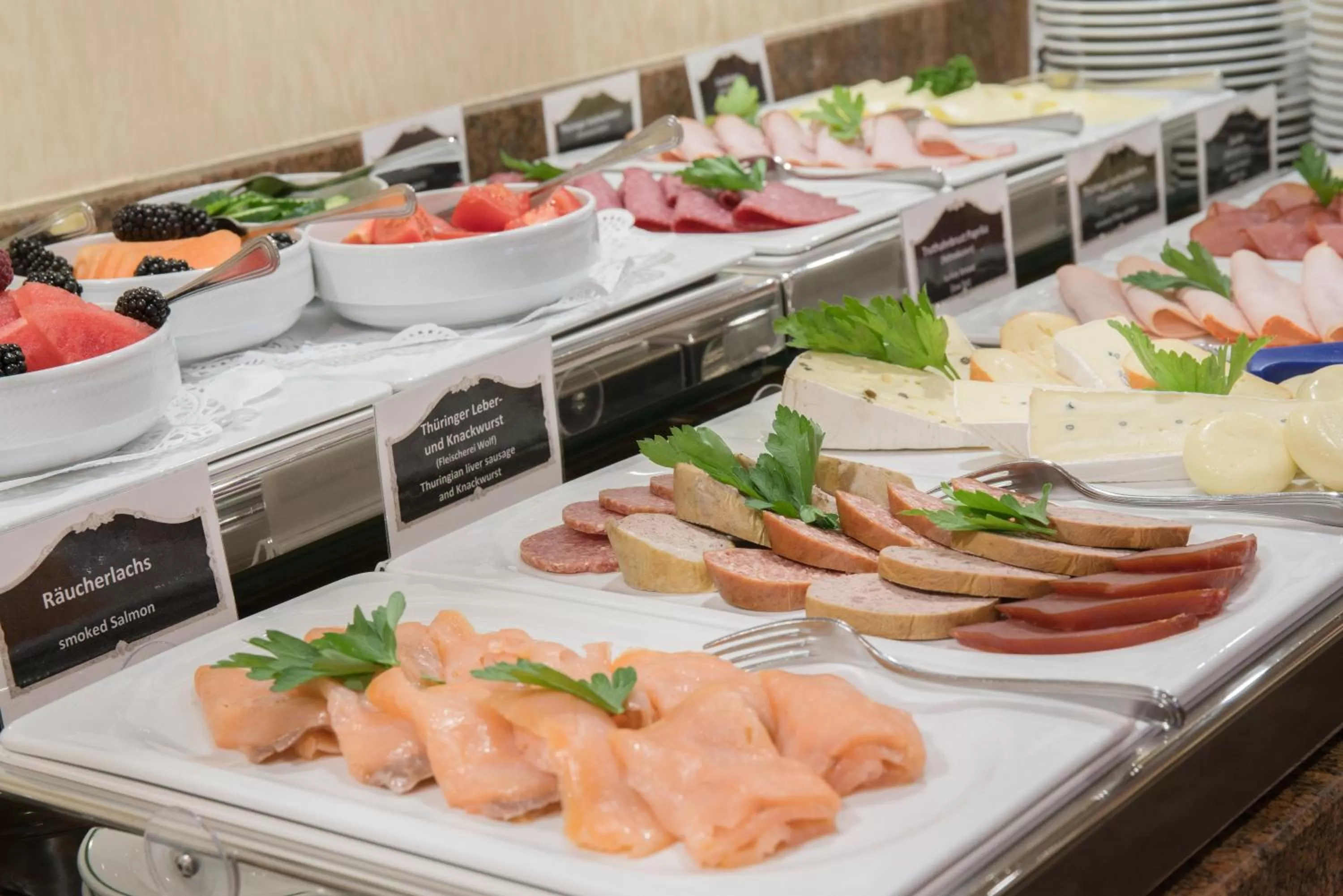 Buffet breakfast in Best Western Hotel Jena