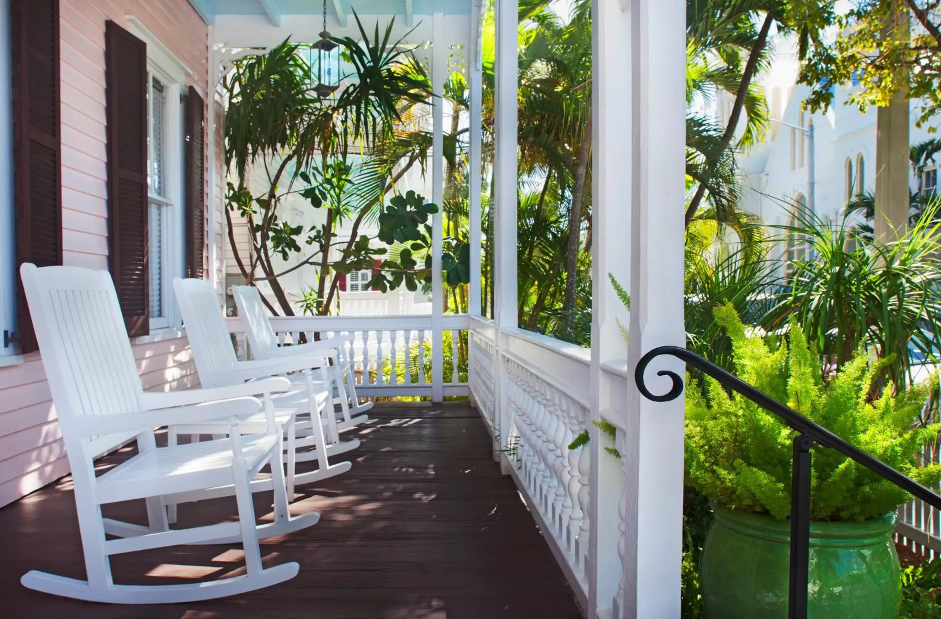 Balcony/Terrace in Key West Bed and Breakfast