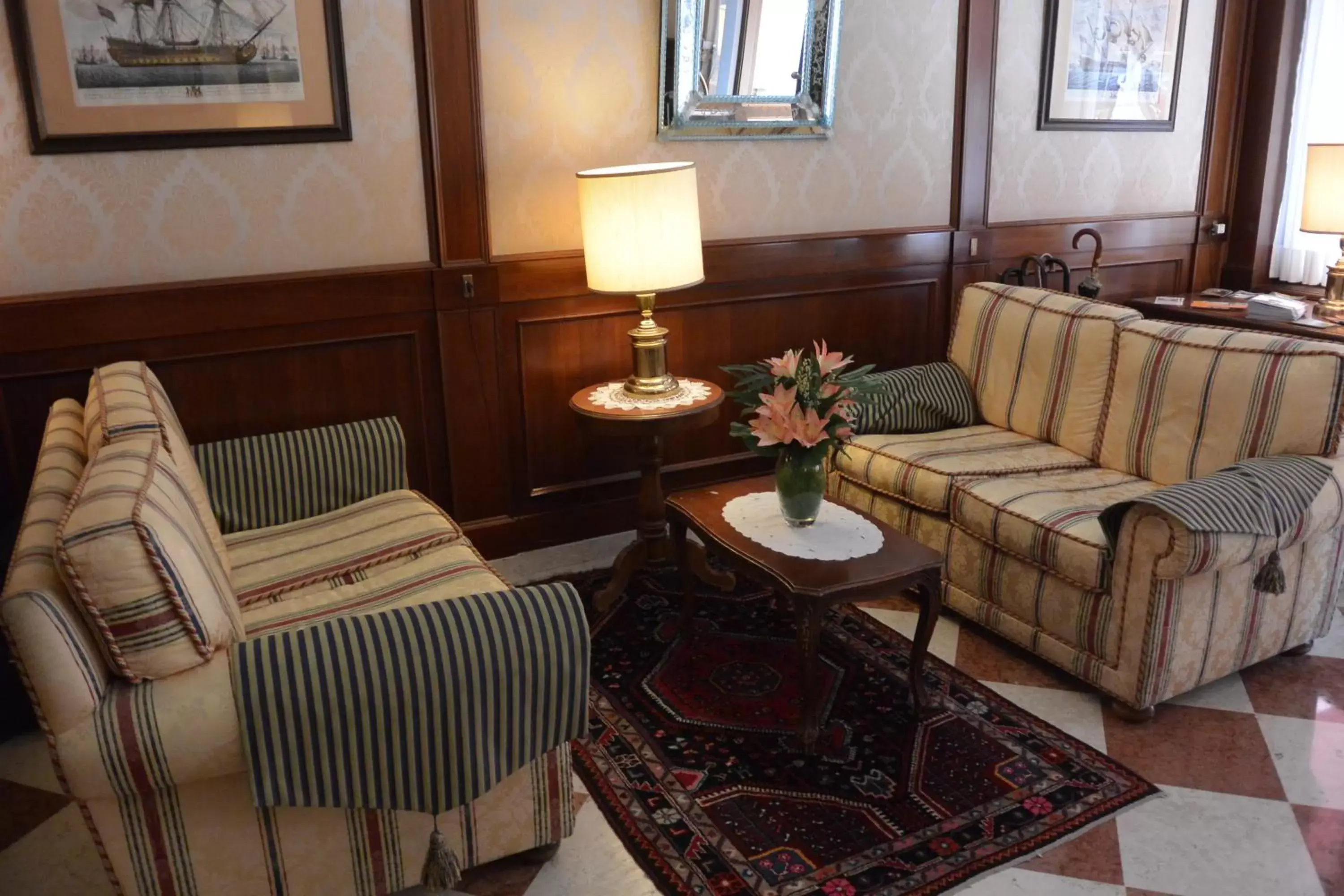 Lobby or reception, Seating Area in Hotel Falier