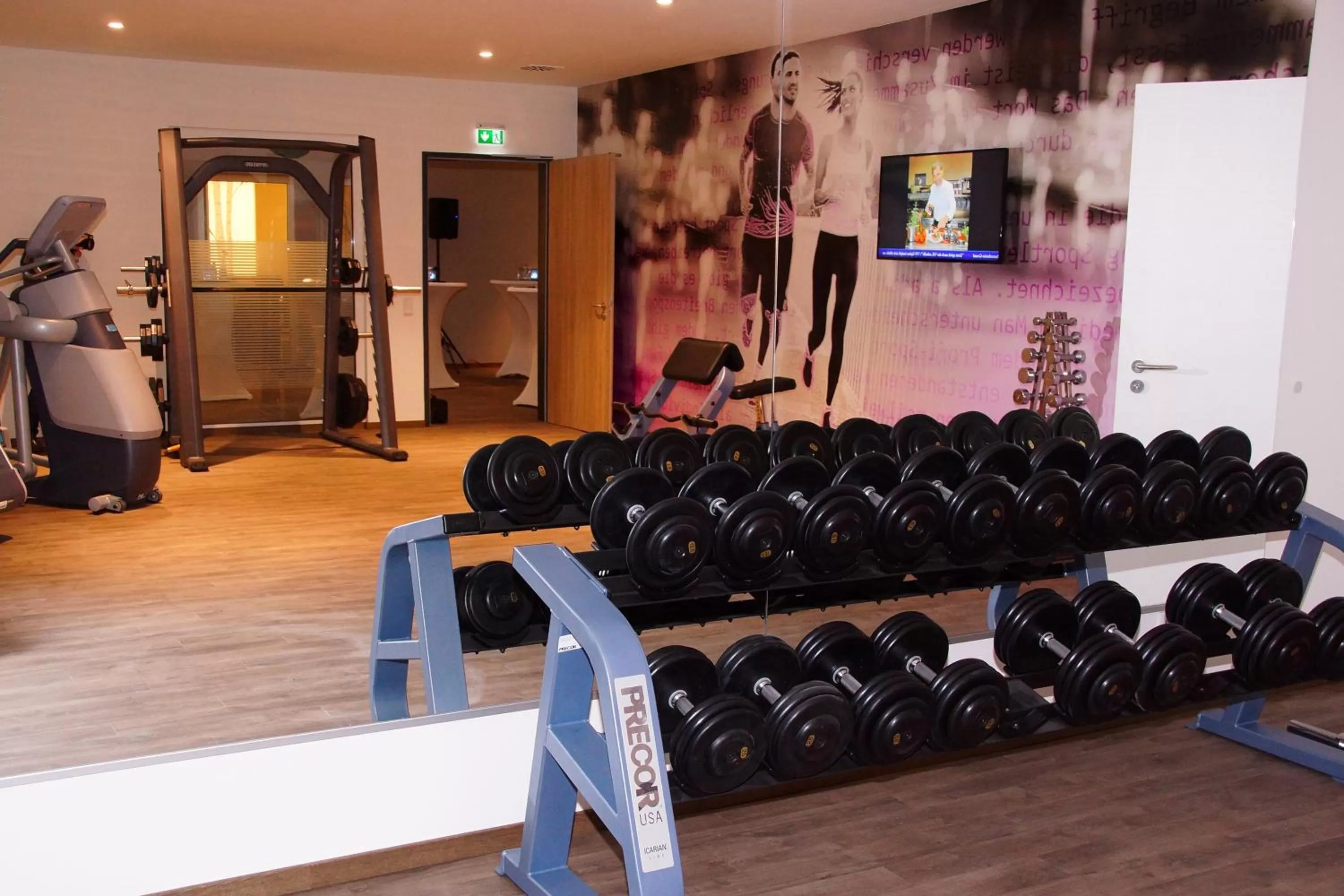 Fitness centre/facilities in Centrale Hotel und Restaurant