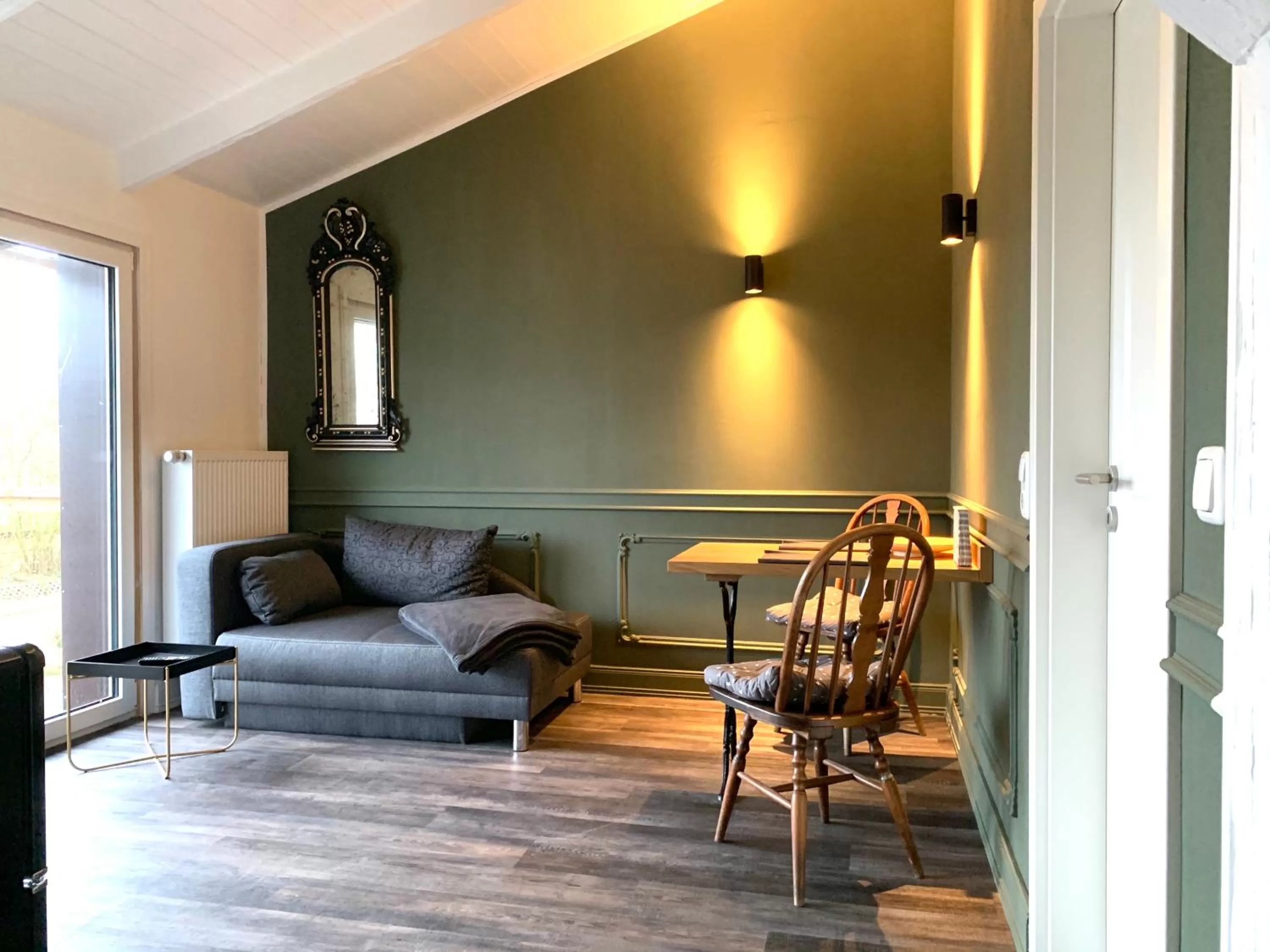 Living room in Rosenhof-Lodge