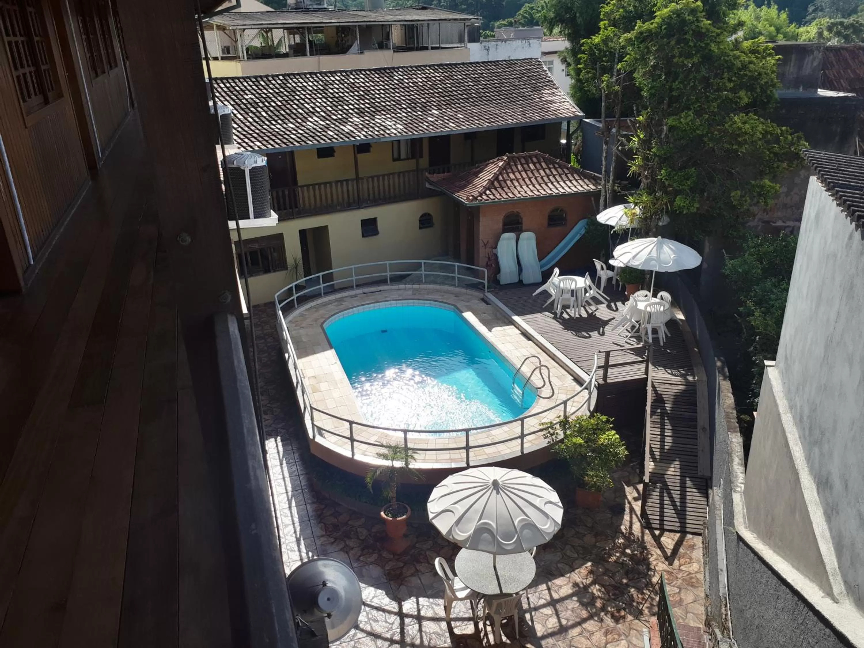Balcony/Terrace in Hotel Montanus