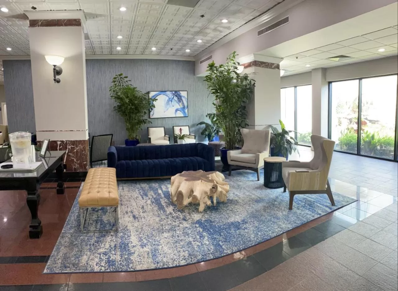 Lobby or reception in Wyndham Houston near NRG Park - Medical Center