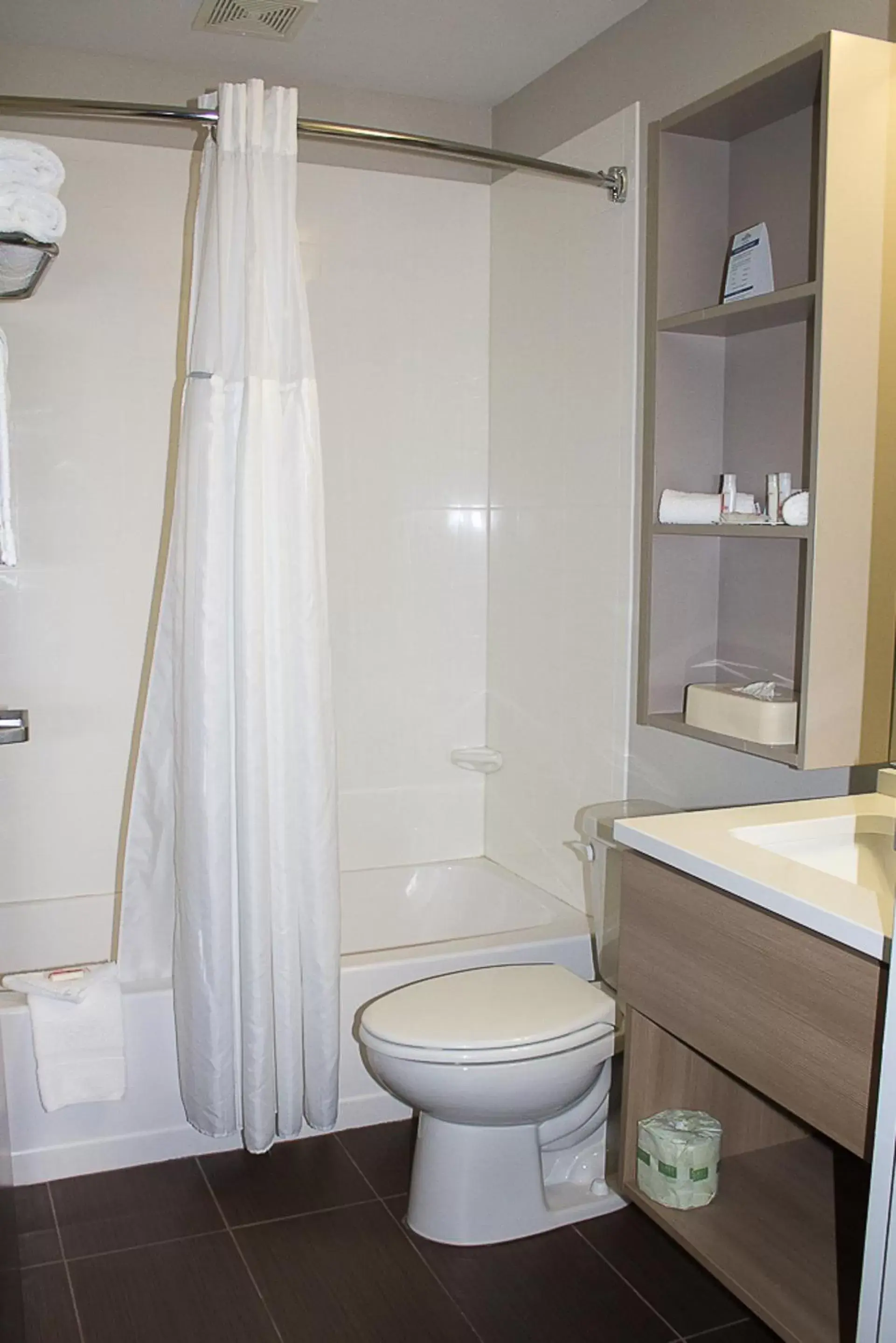 Bathroom in Microtel Inn & Suites by Wyndham - Penn Yan