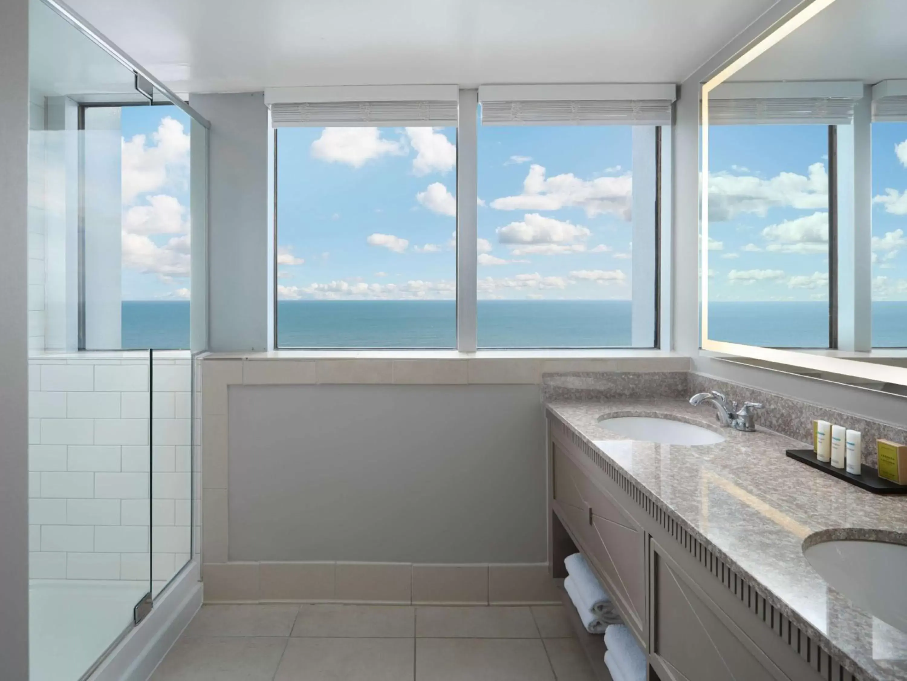 Bathroom in Embassy Suites by Hilton Myrtle Beach Oceanfront Resort