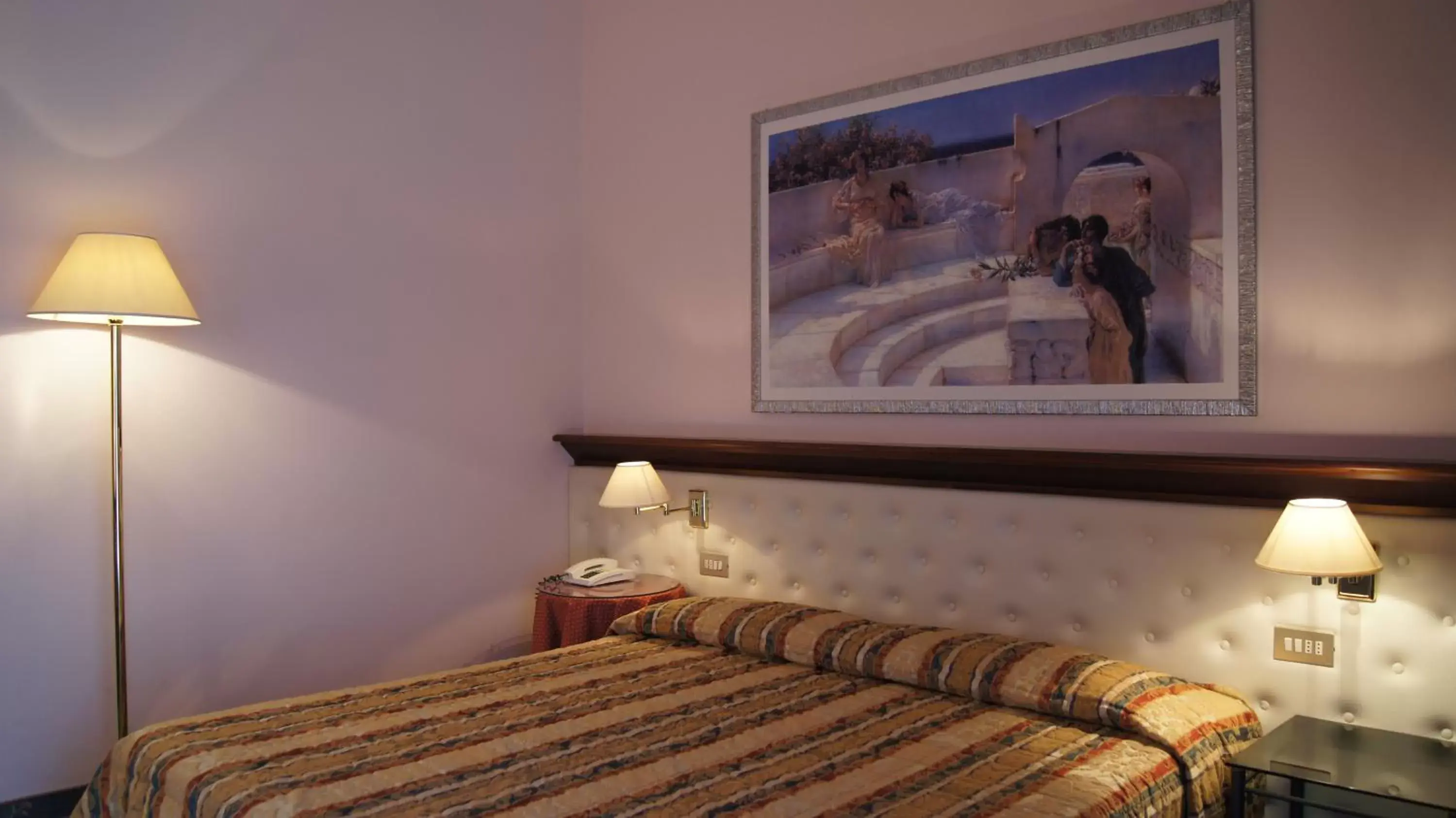 Bed in Hotel Torretta