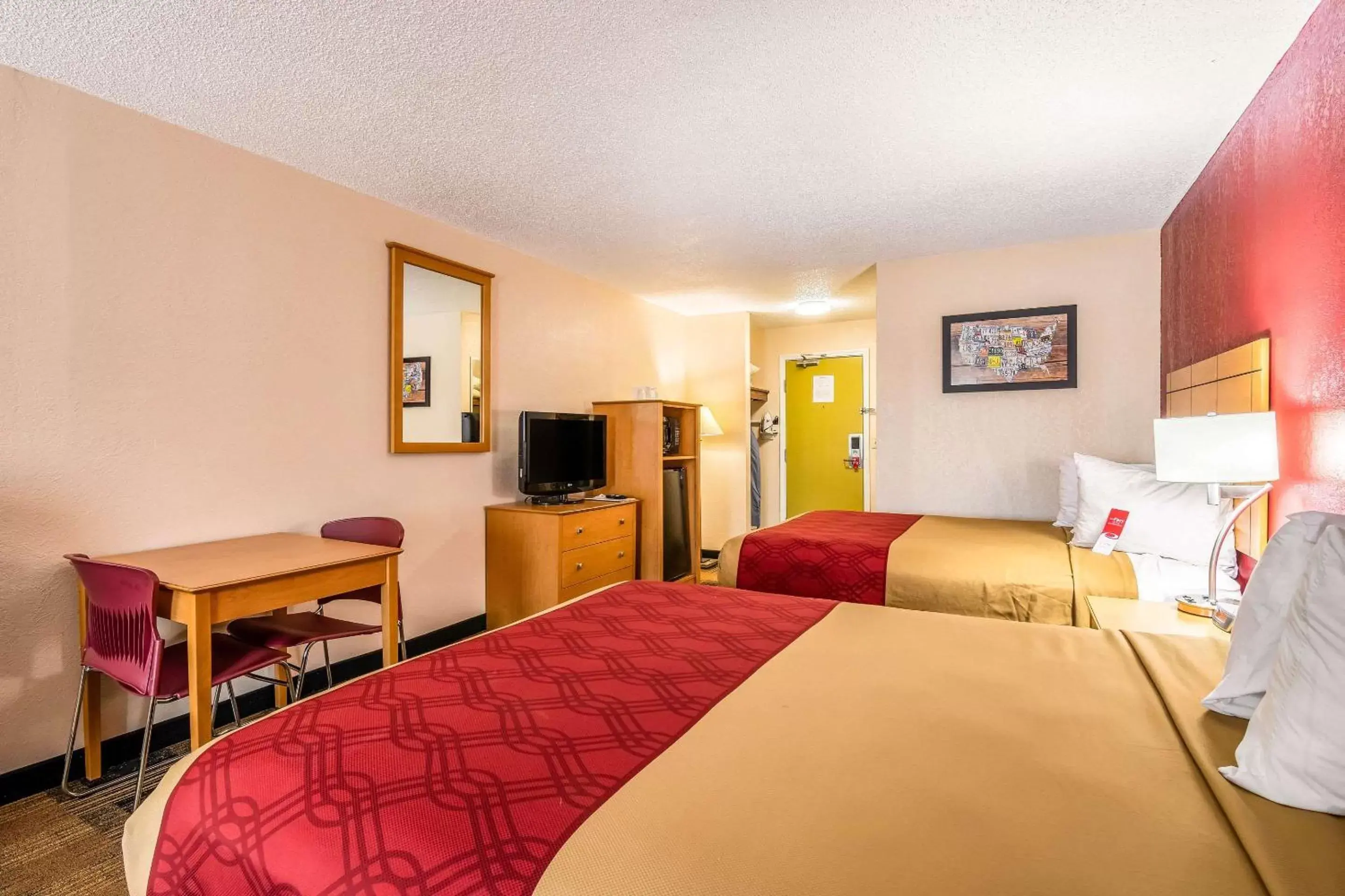 Queen Room with Two Queen Beds and Sofa Bed - Non-Smoking in Econo Lodge Wanamaker