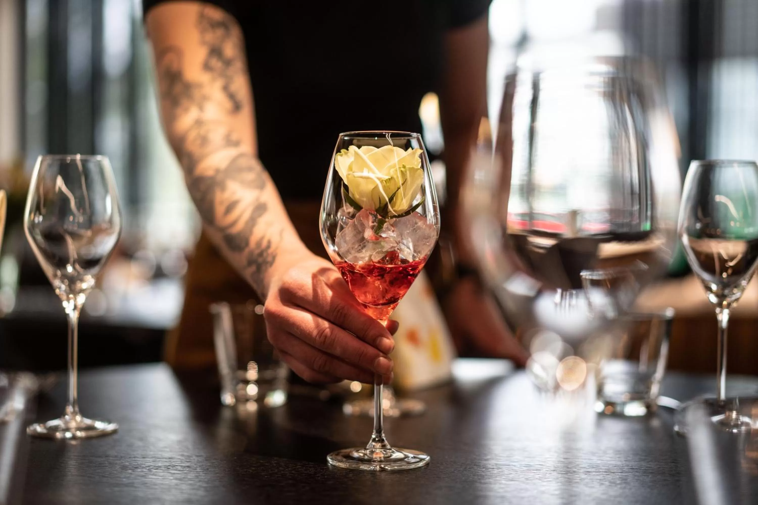 Food and drinks in Hotelli Olof