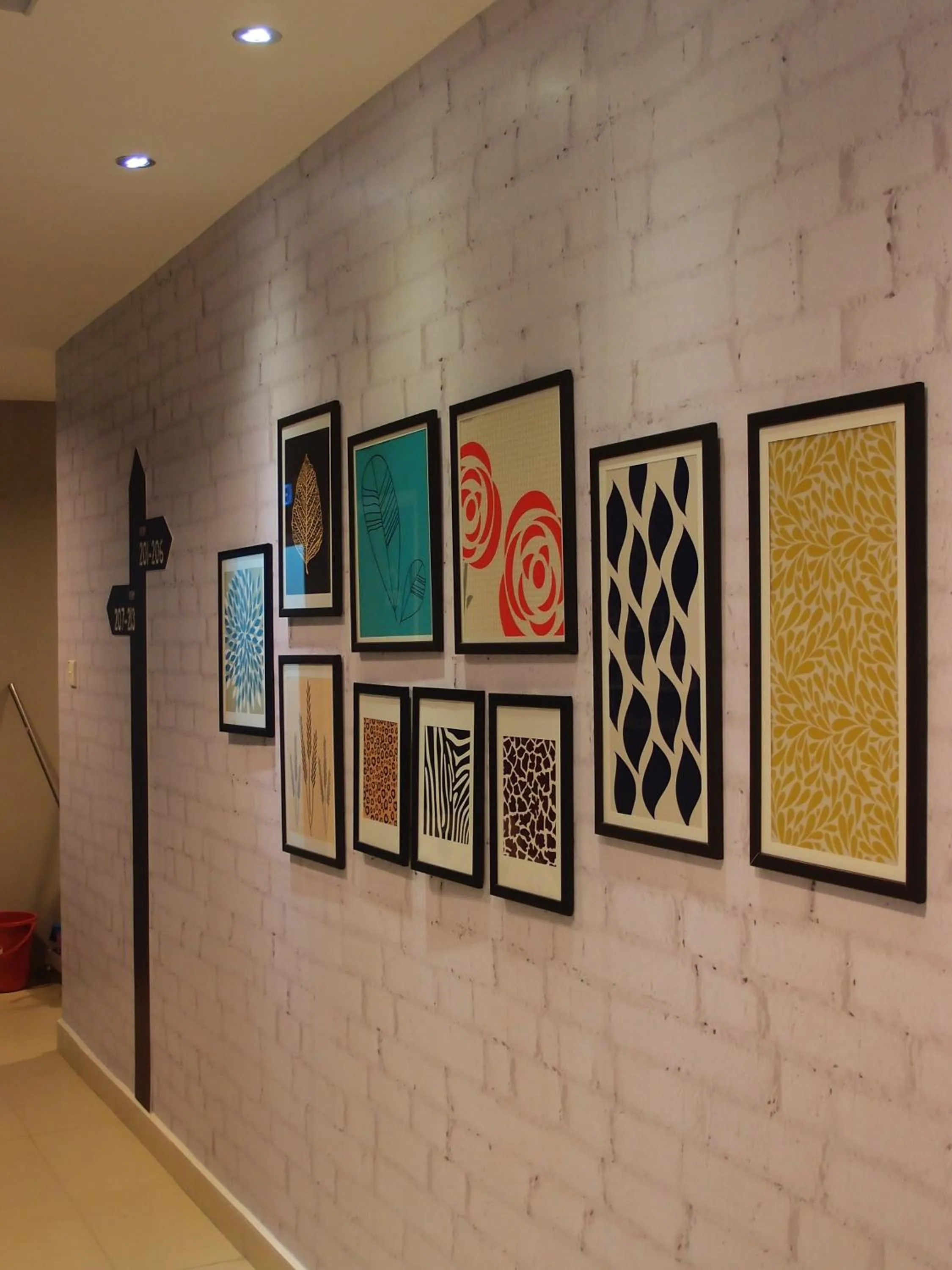 Decorative detail in One Avenue Hotel, Balakong