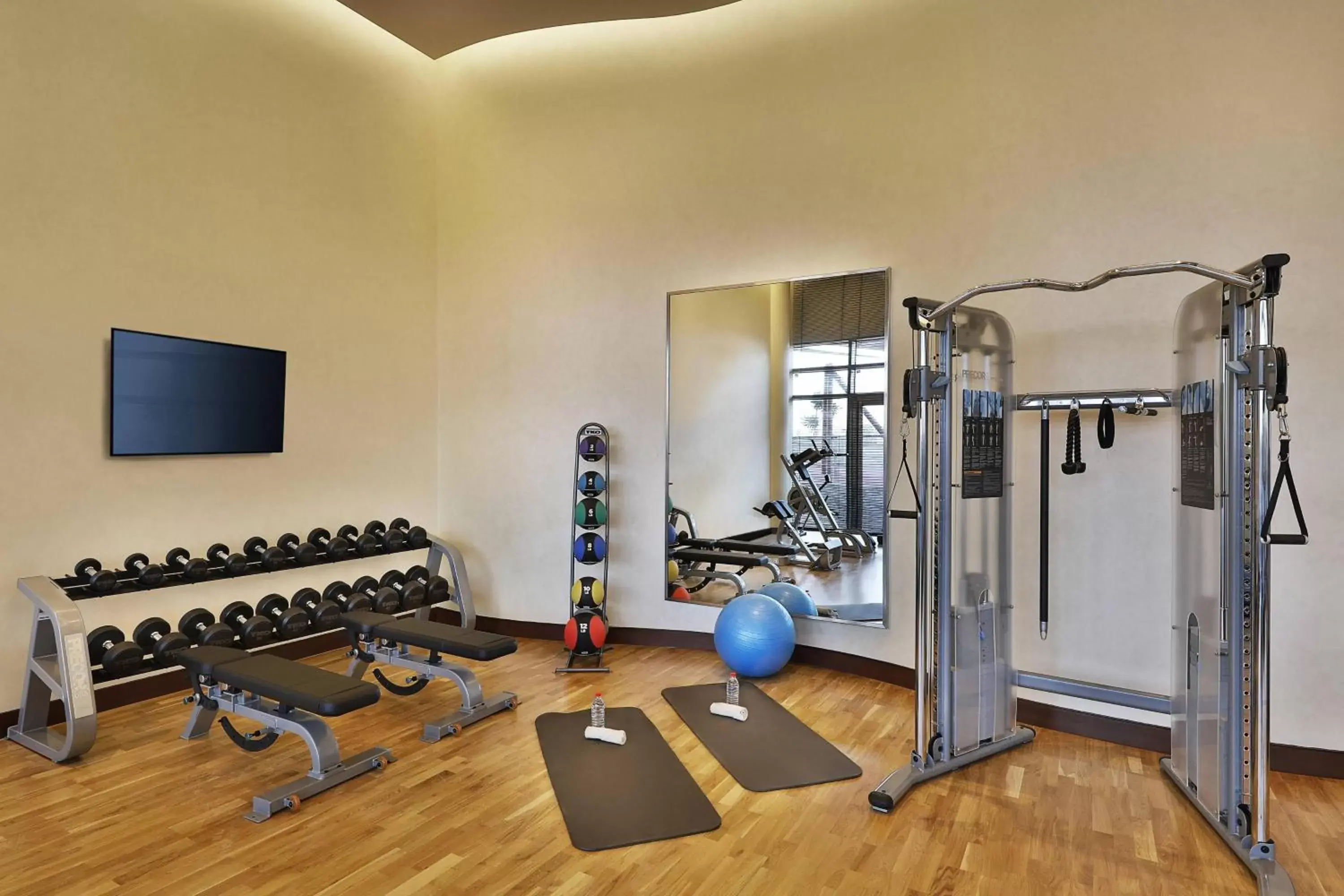 Fitness centre/facilities, Fitness Center/Facilities in Marriott Hotel Al Forsan, Abu Dhabi