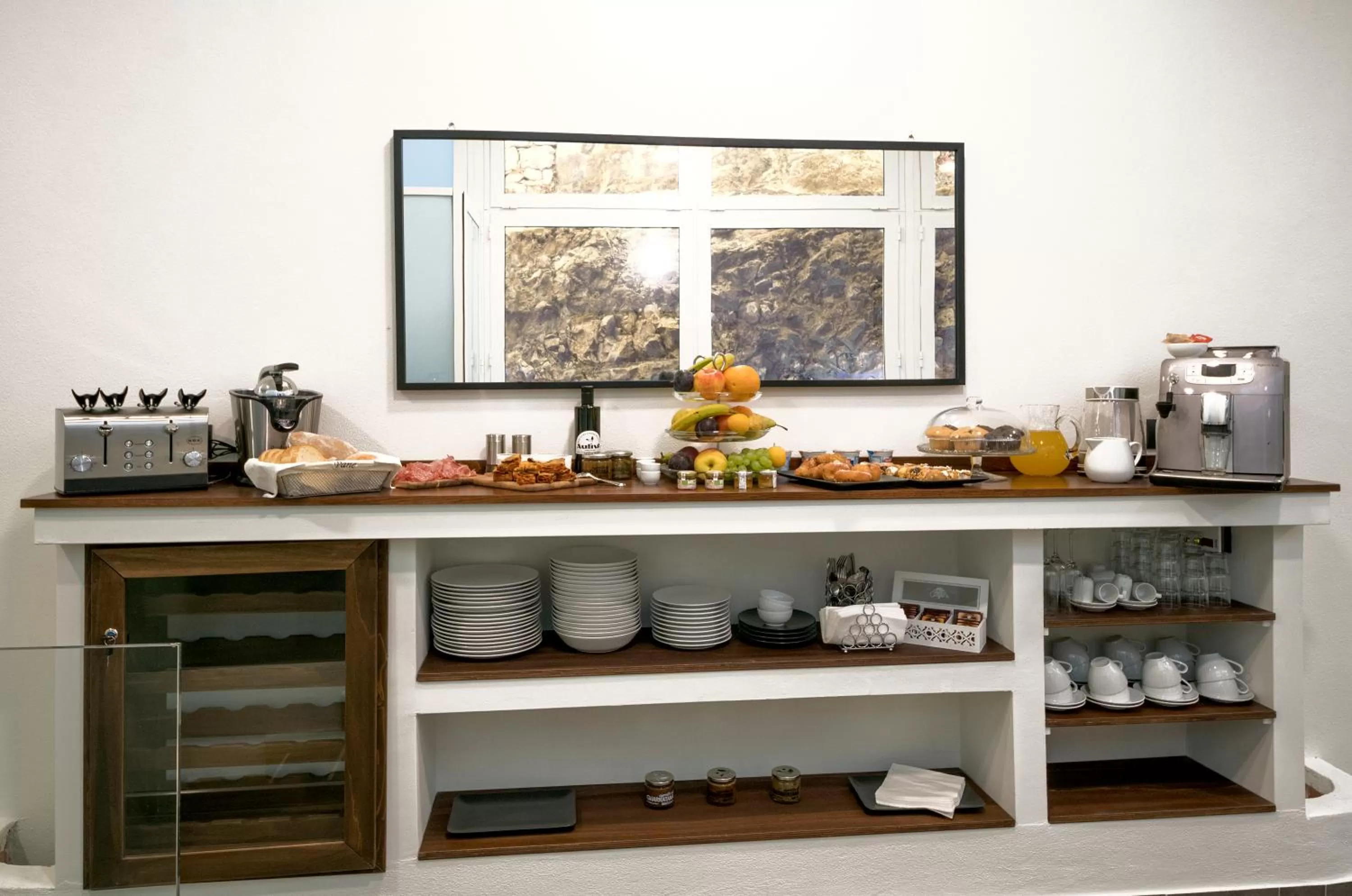 Coffee/tea facilities in Centosedici Rooms