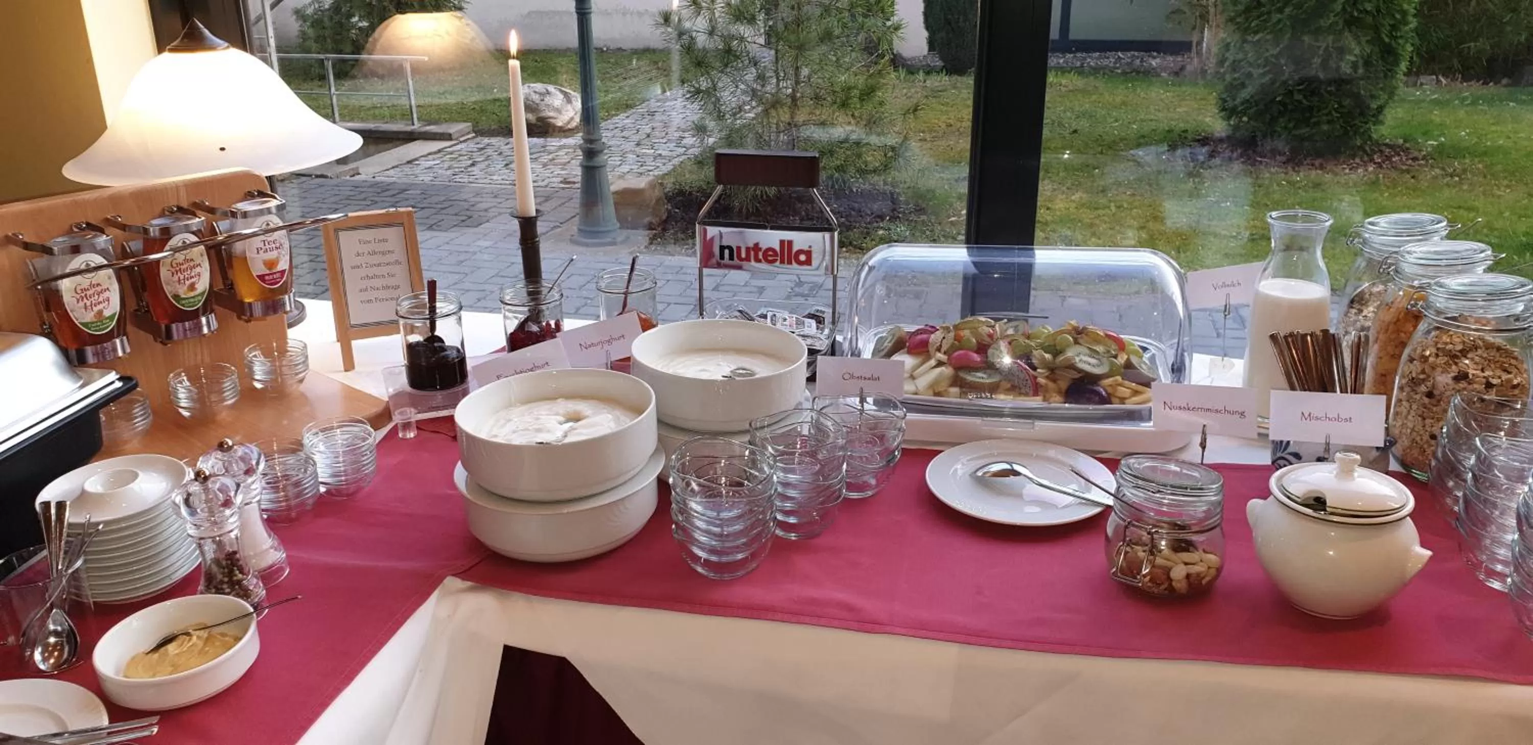 Breakfast in Hotel Balneolum Superior