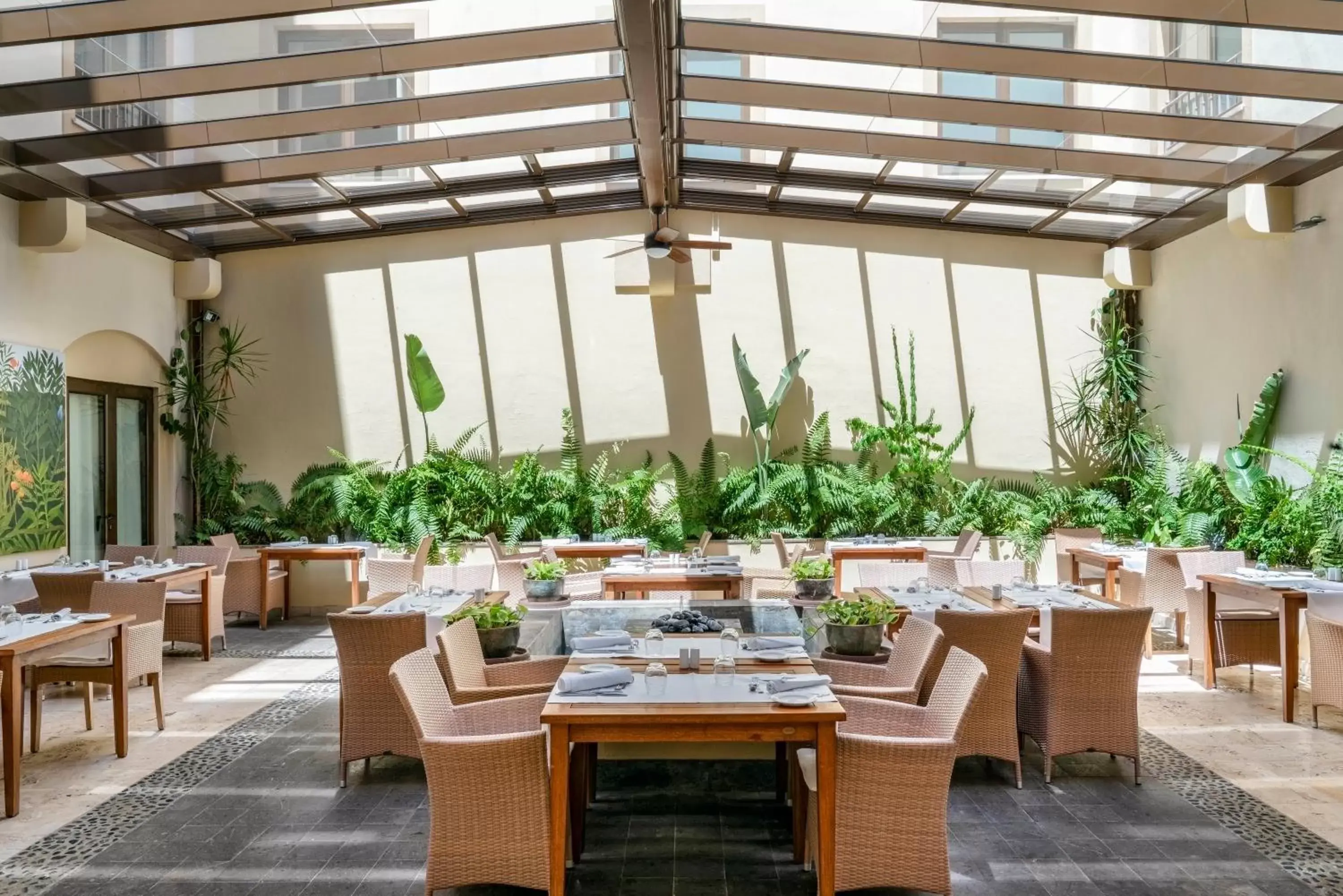 Balcony/Terrace, Restaurant/Places to Eat in Vincci Selección La Plantación del Sur