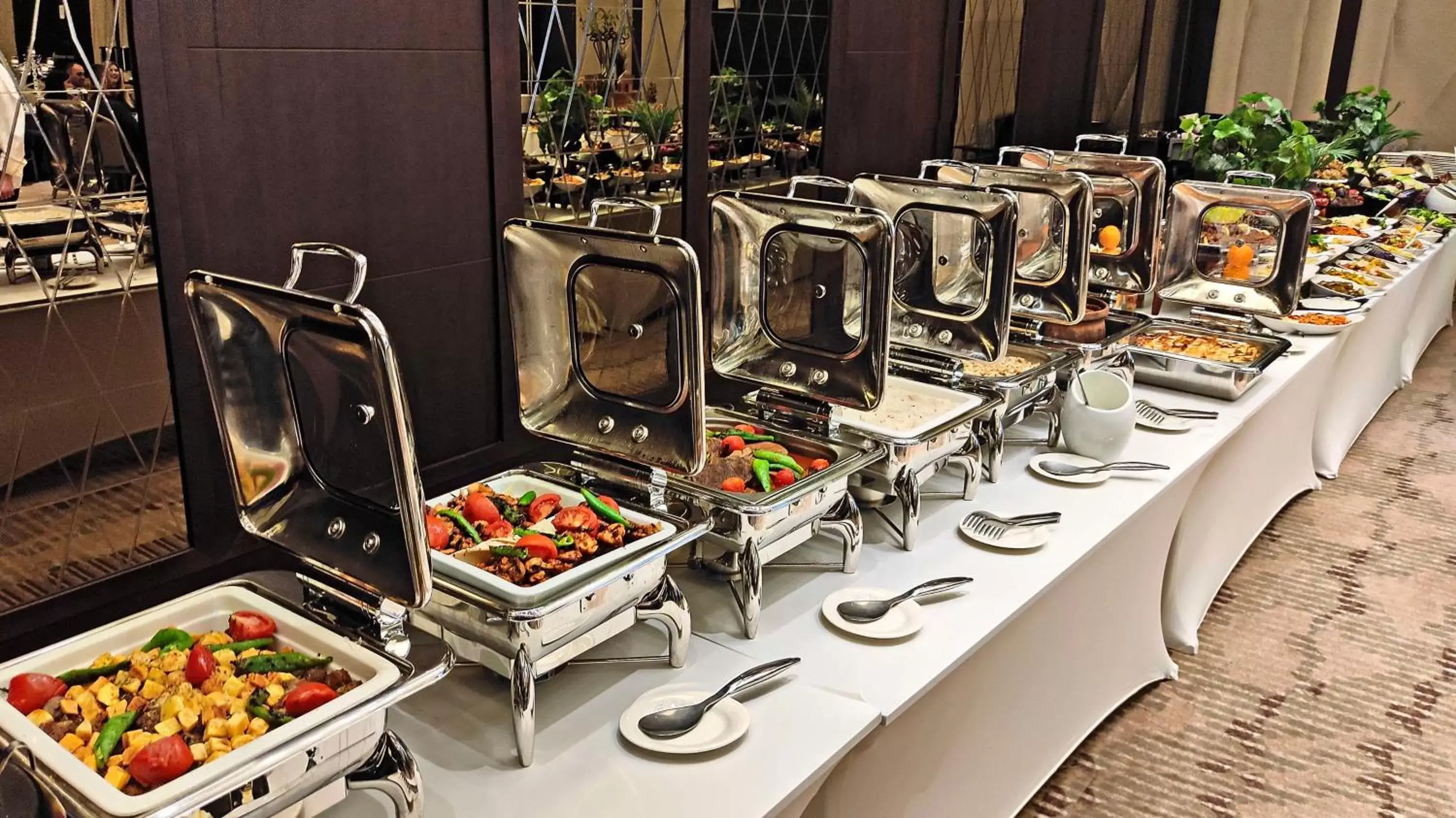 Buffet breakfast in Doubletree by Hilton Istanbul Umraniye