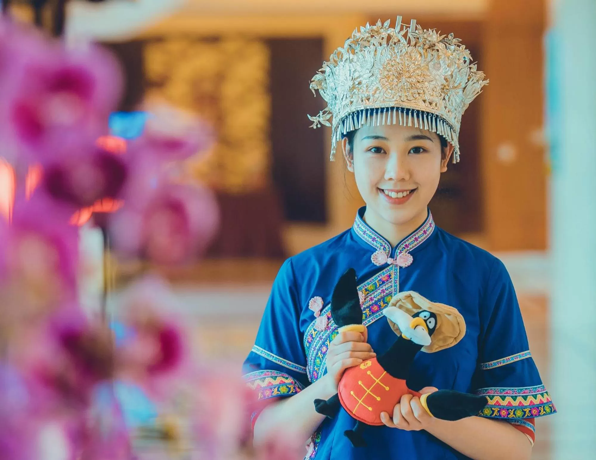 Staff in Shangri-La Guilin