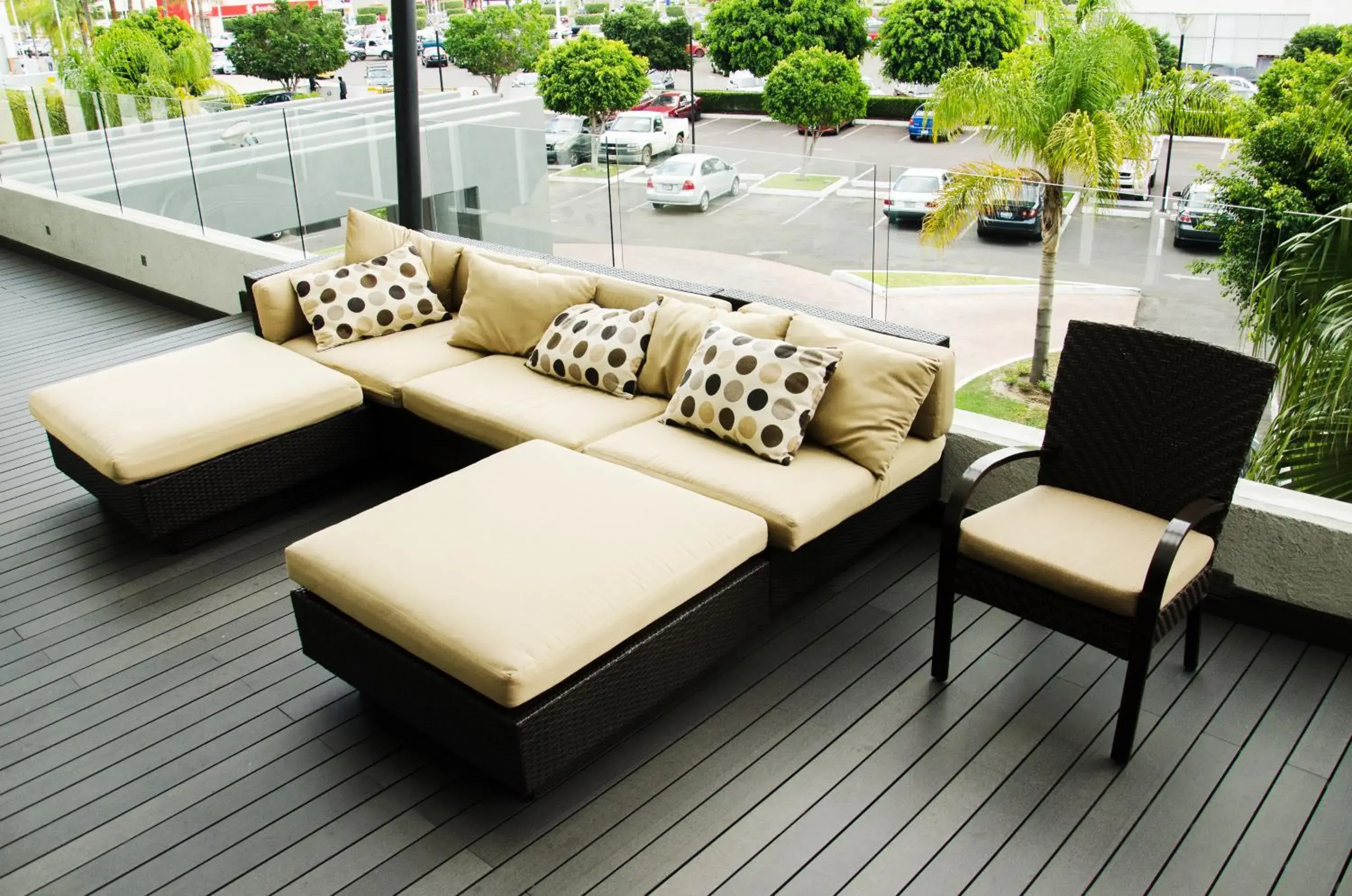 Balcony/Terrace, Seating Area in Casa Inn Business Hotel Celaya