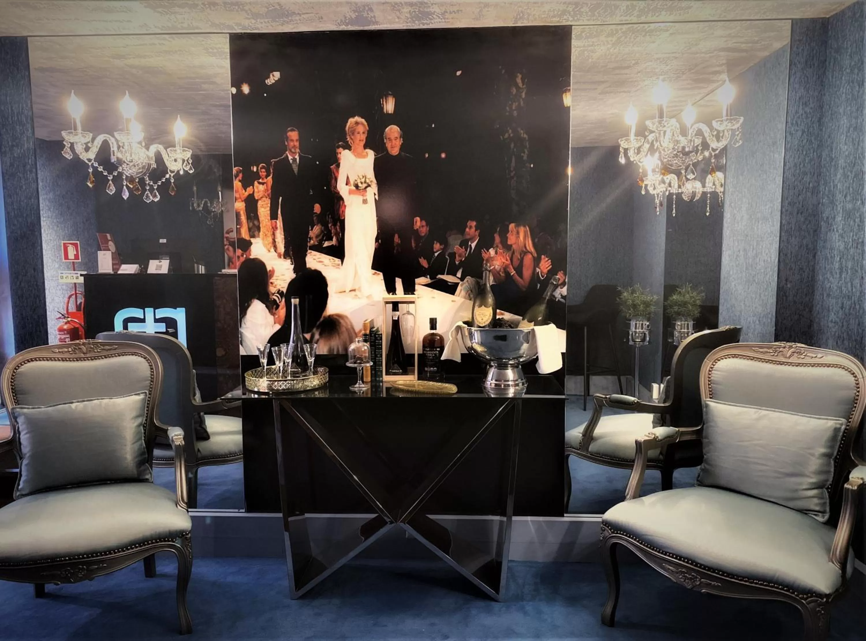 Living room in TM Luxury Apartments Lisbon