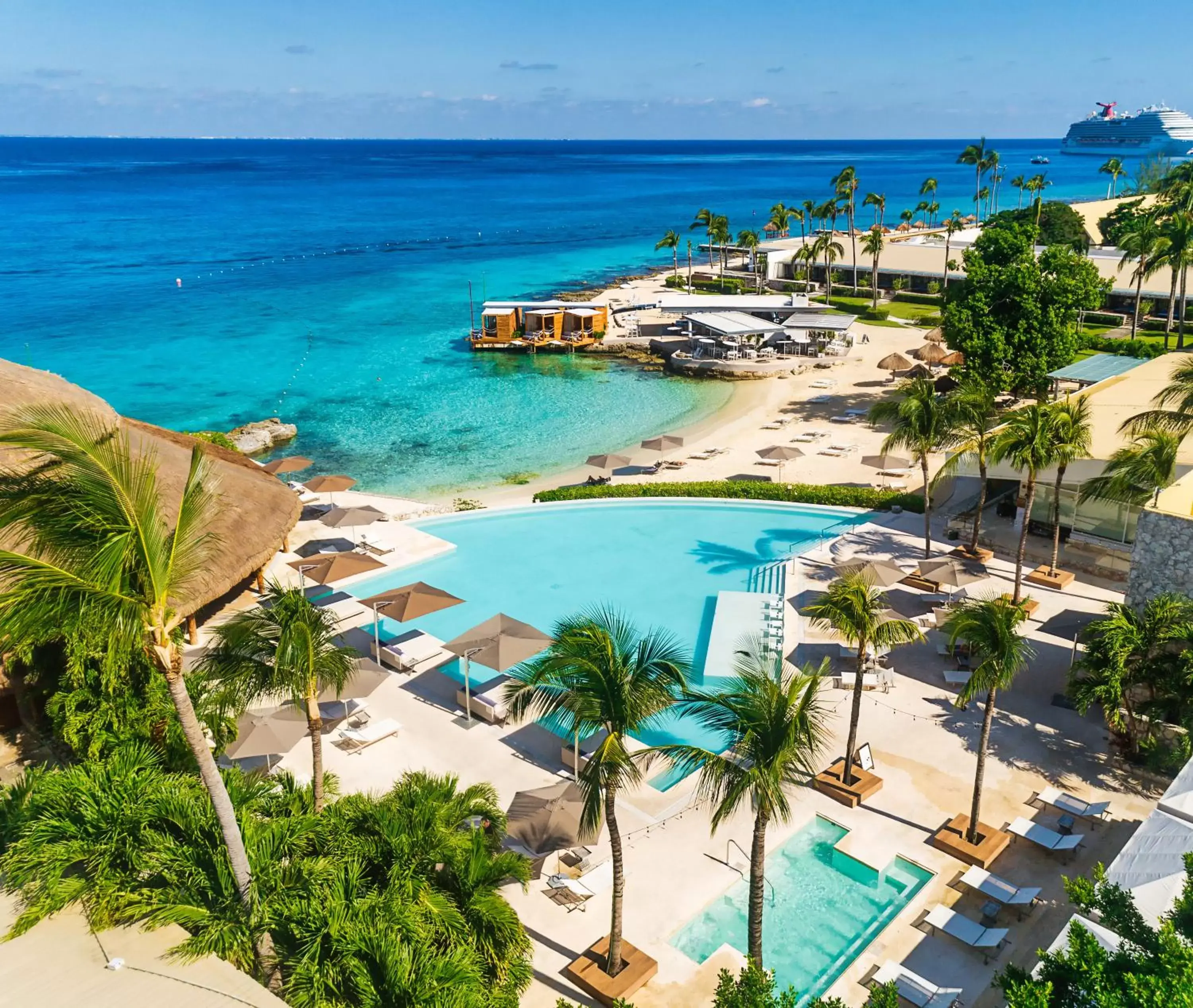 Beach, Bird's-eye View in Presidente InterContinental Cozumel Resort & Spa, an IHG Hotel