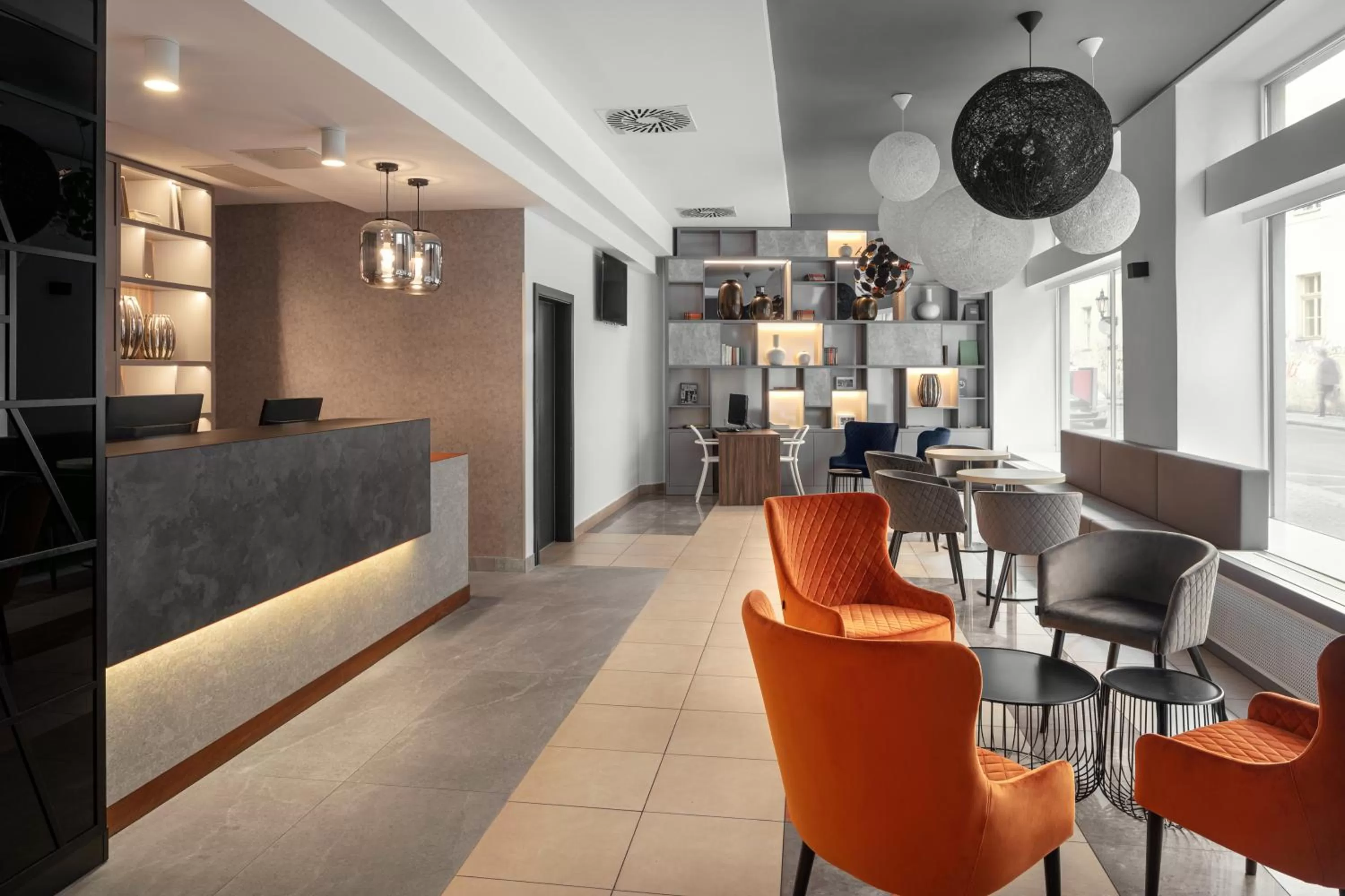 Lobby or reception in Astoria Hotel