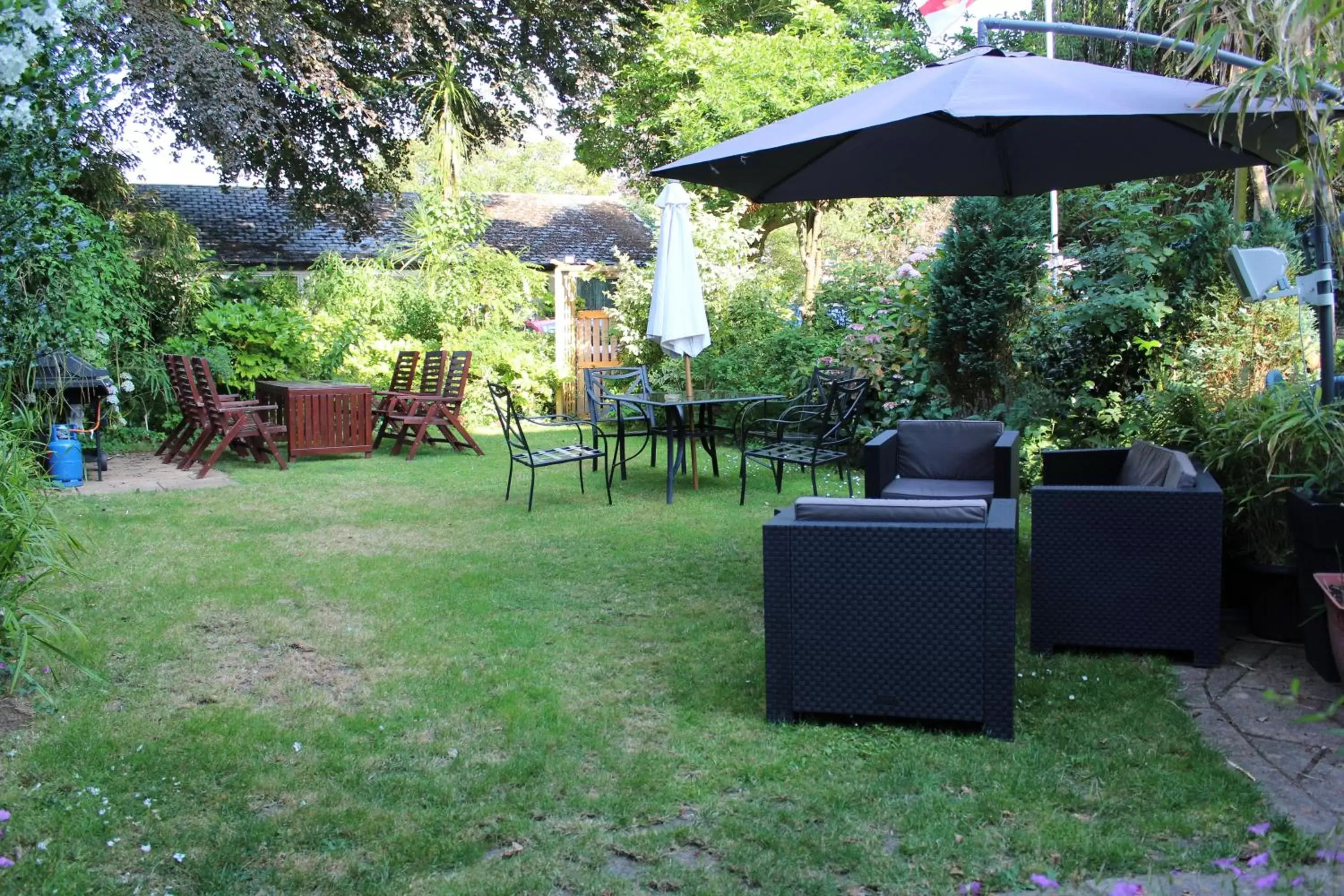 Patio, Garden in The Darnley Hotel